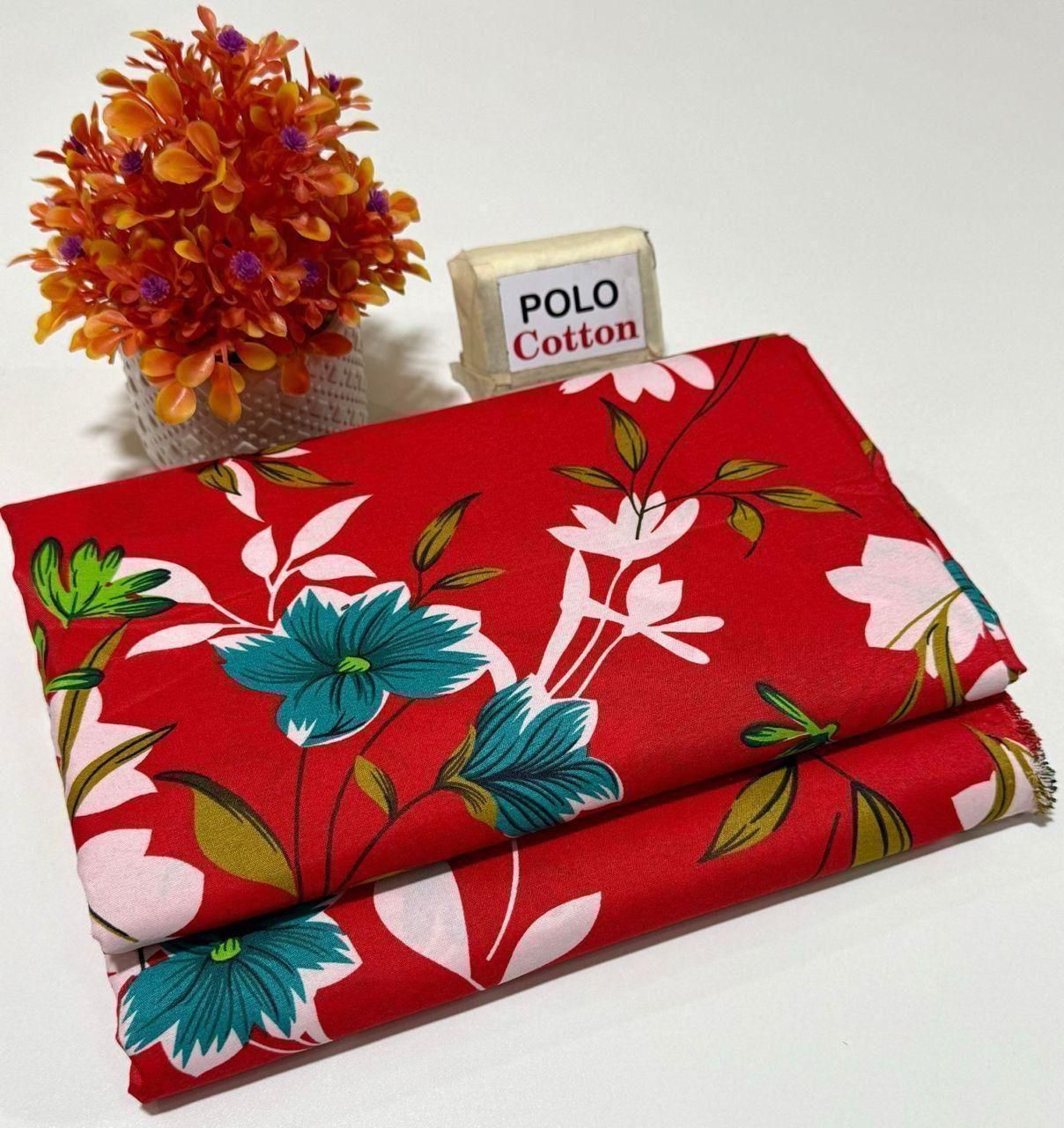 2PC Cotton Suite Digital Print (DZN-12175)