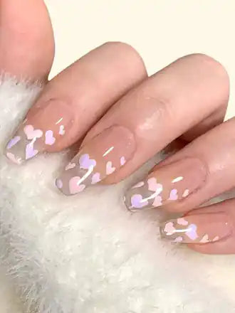 Luxury Press-On Nails (24Pcs) - Free Nail Kit Included 0008