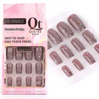 Luxury Press-On Nails (24Pcs) - Free Nail Kit Included 00015