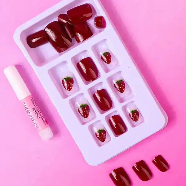 Luxury Press-On Nails (24Pcs) - Free Nail Kit Included 00027