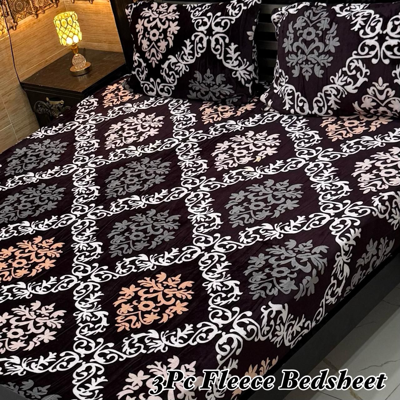 3PCS FLEES BEDSHEET (big box) DZN 8861