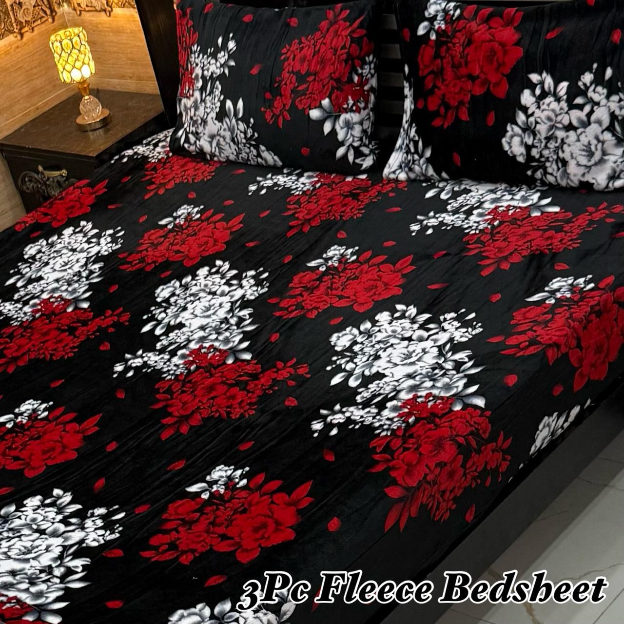 3PCS FLEES BEDSHEET (big box) DZN 8849