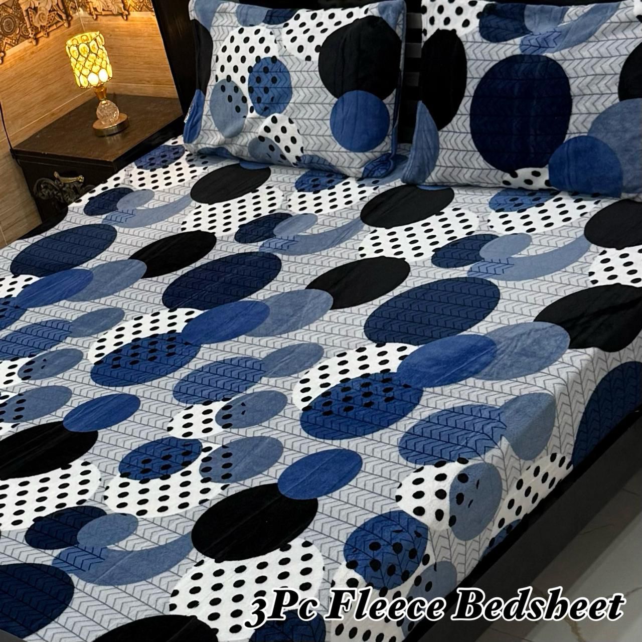 3PCS FLEES BEDSHEET (big box) DZN 8847