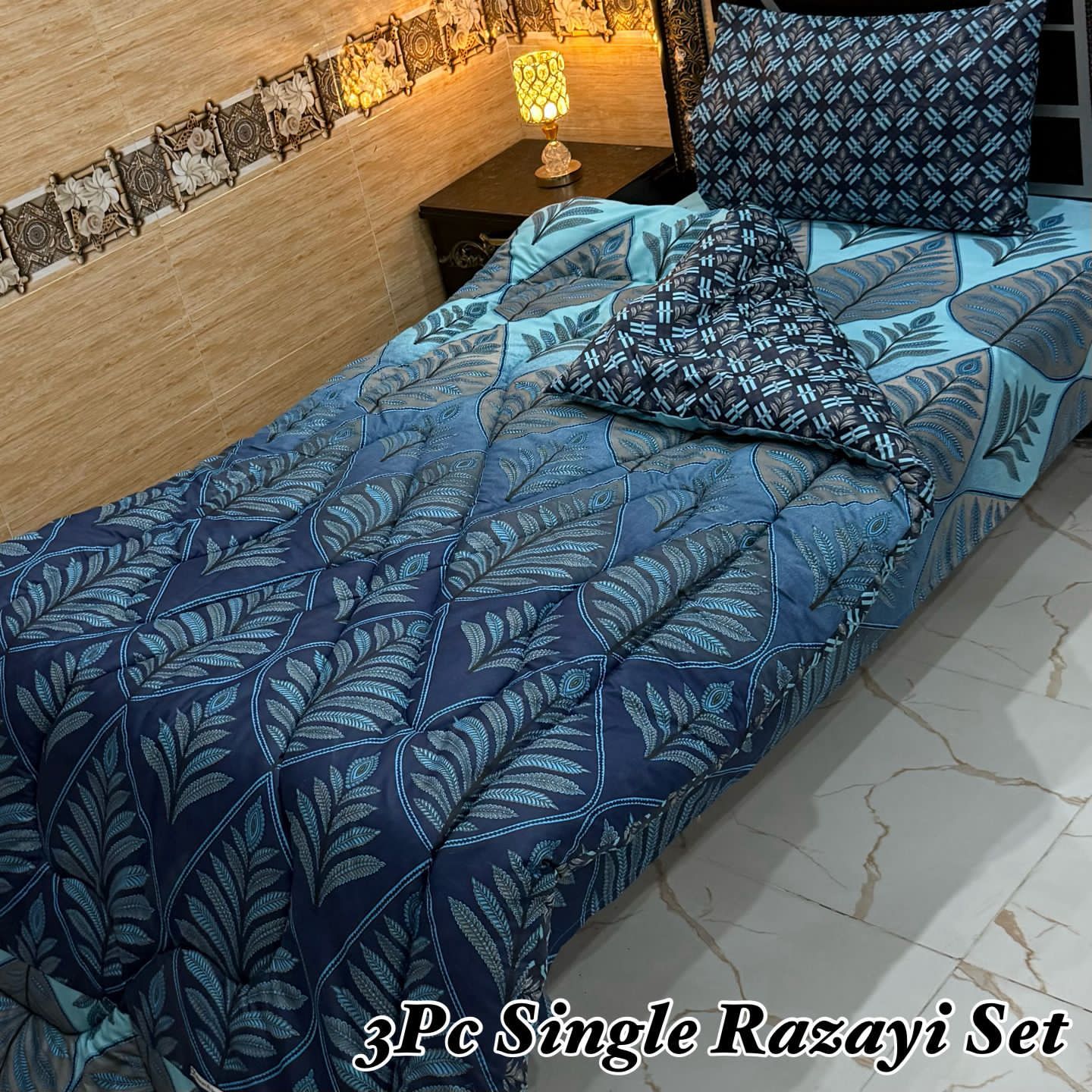 3PC Single Vicky Razai Set