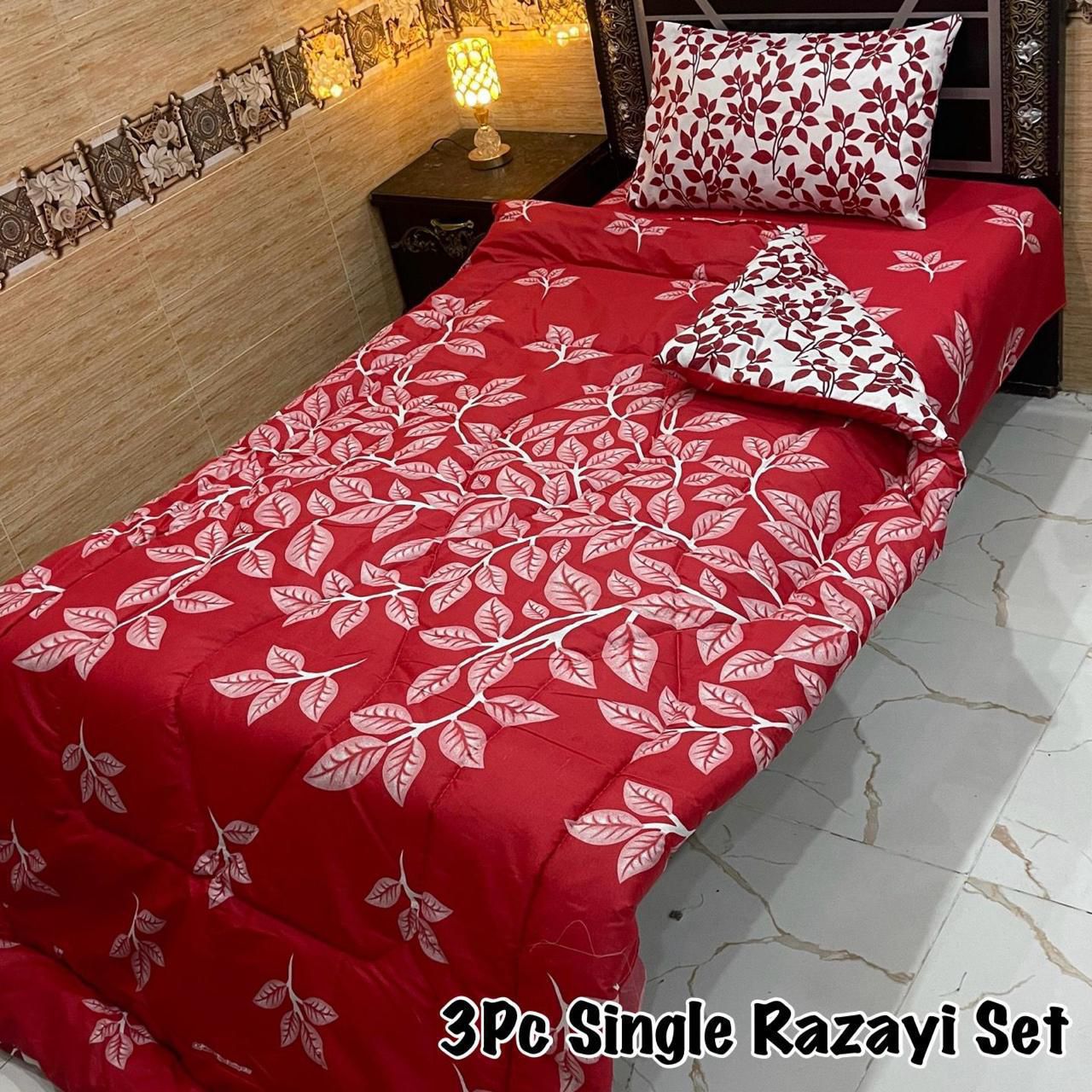 3PC Single Vicky Razai Set