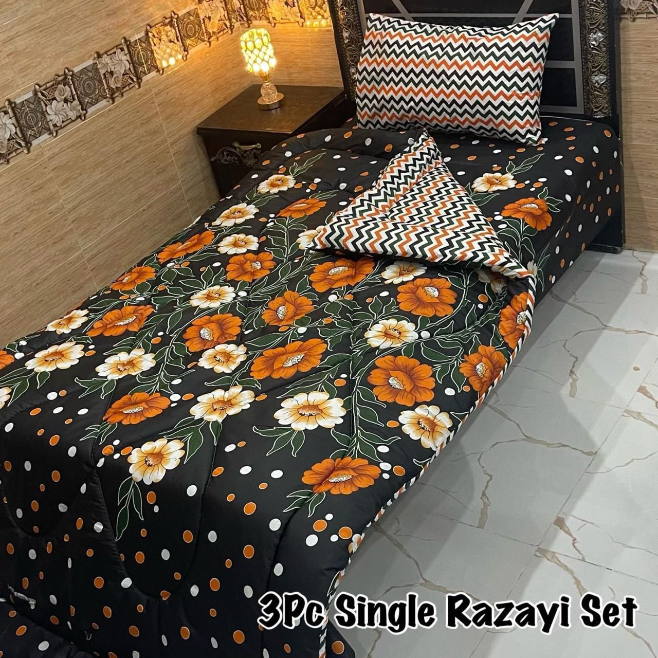 3PC Single Vicky Razai Set
