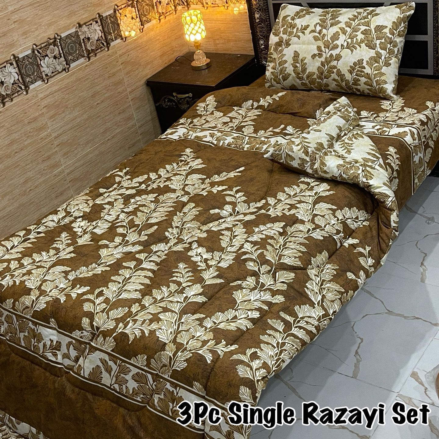 3PC Single Vicky Razai Set