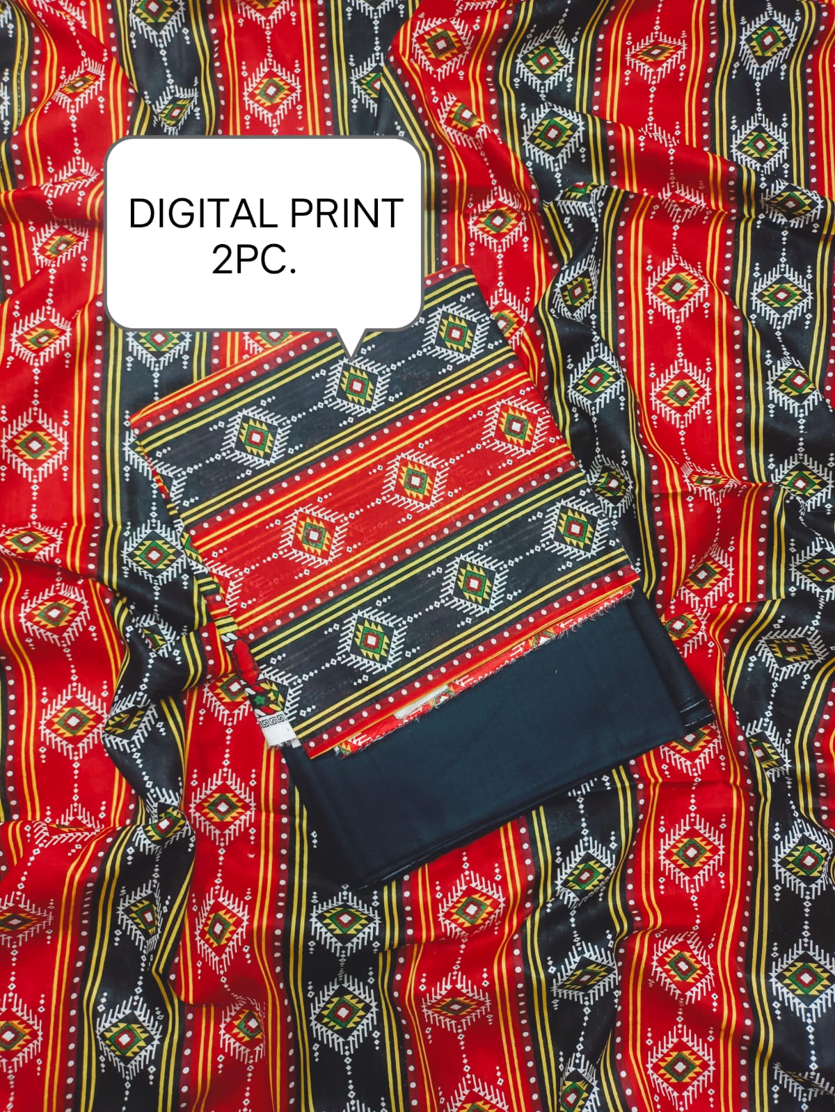 ALKARAM 2PC DIGITAL PRINT LAWN ( DES NO 8826 )