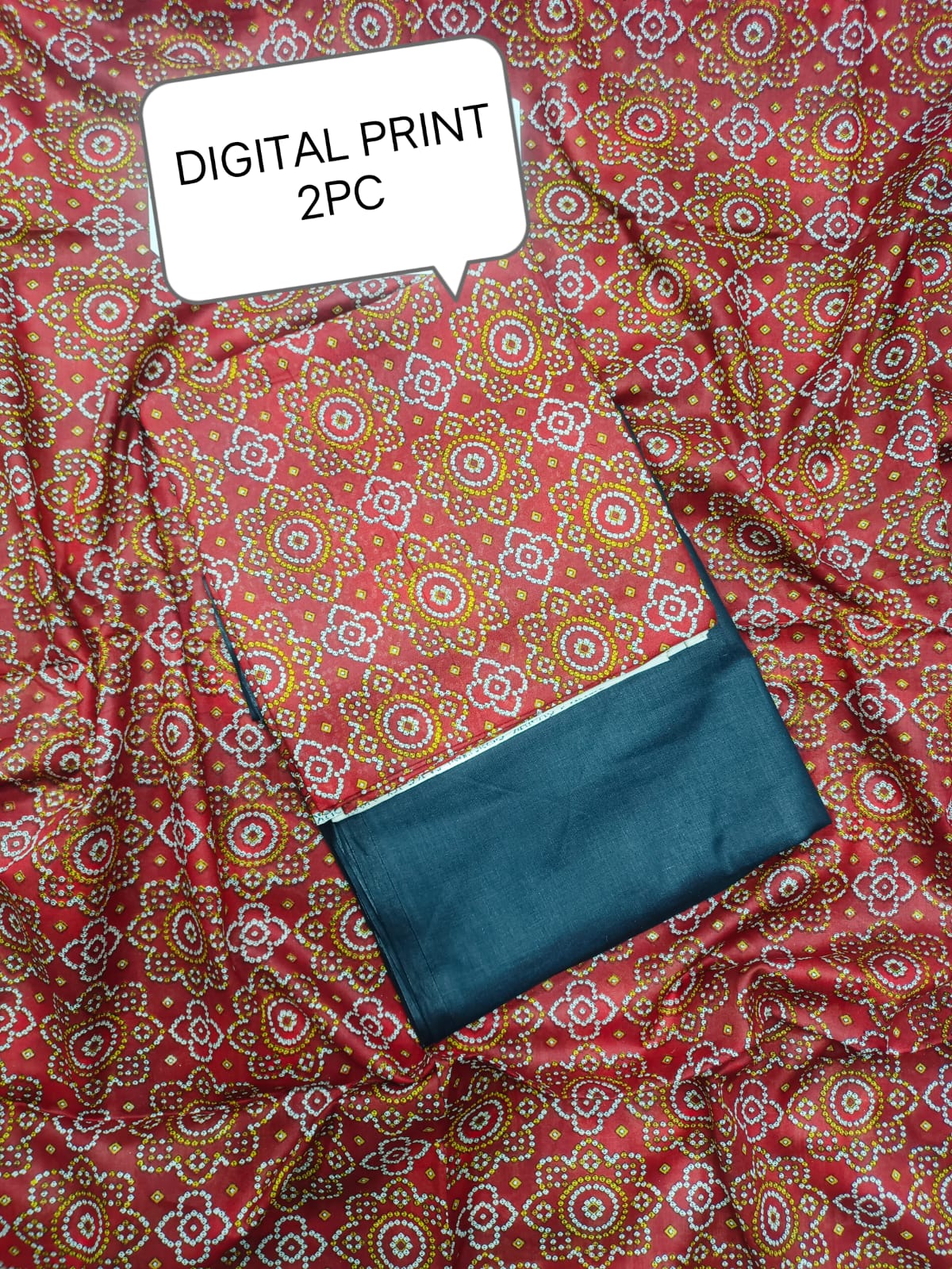 ALKARAM 2PC DIGITAL PRINT LAWN ( DES NO 8823 )