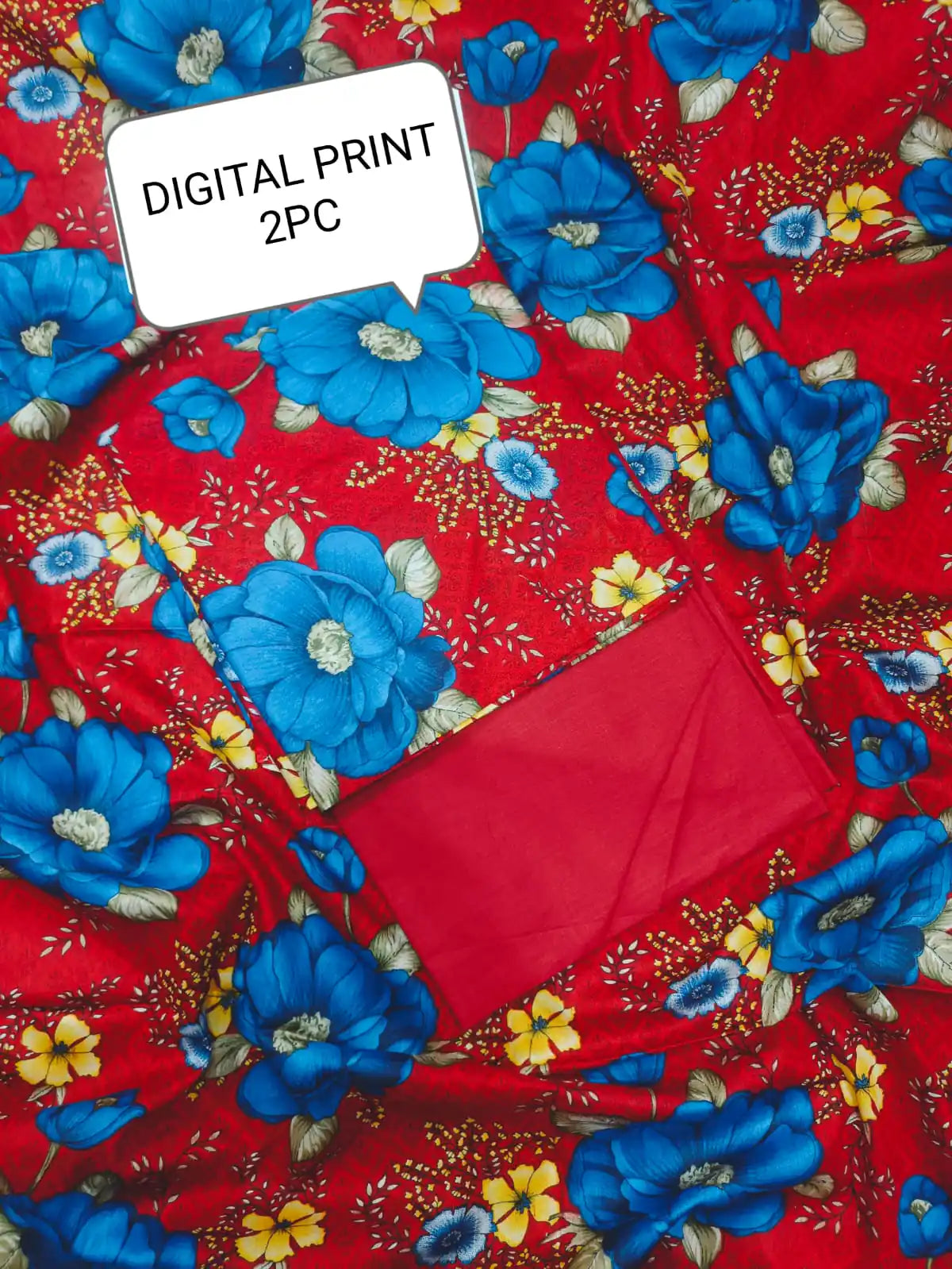 ALKARAM 2PC DIGITAL PRINT LAWN ( DES NO 8824 )