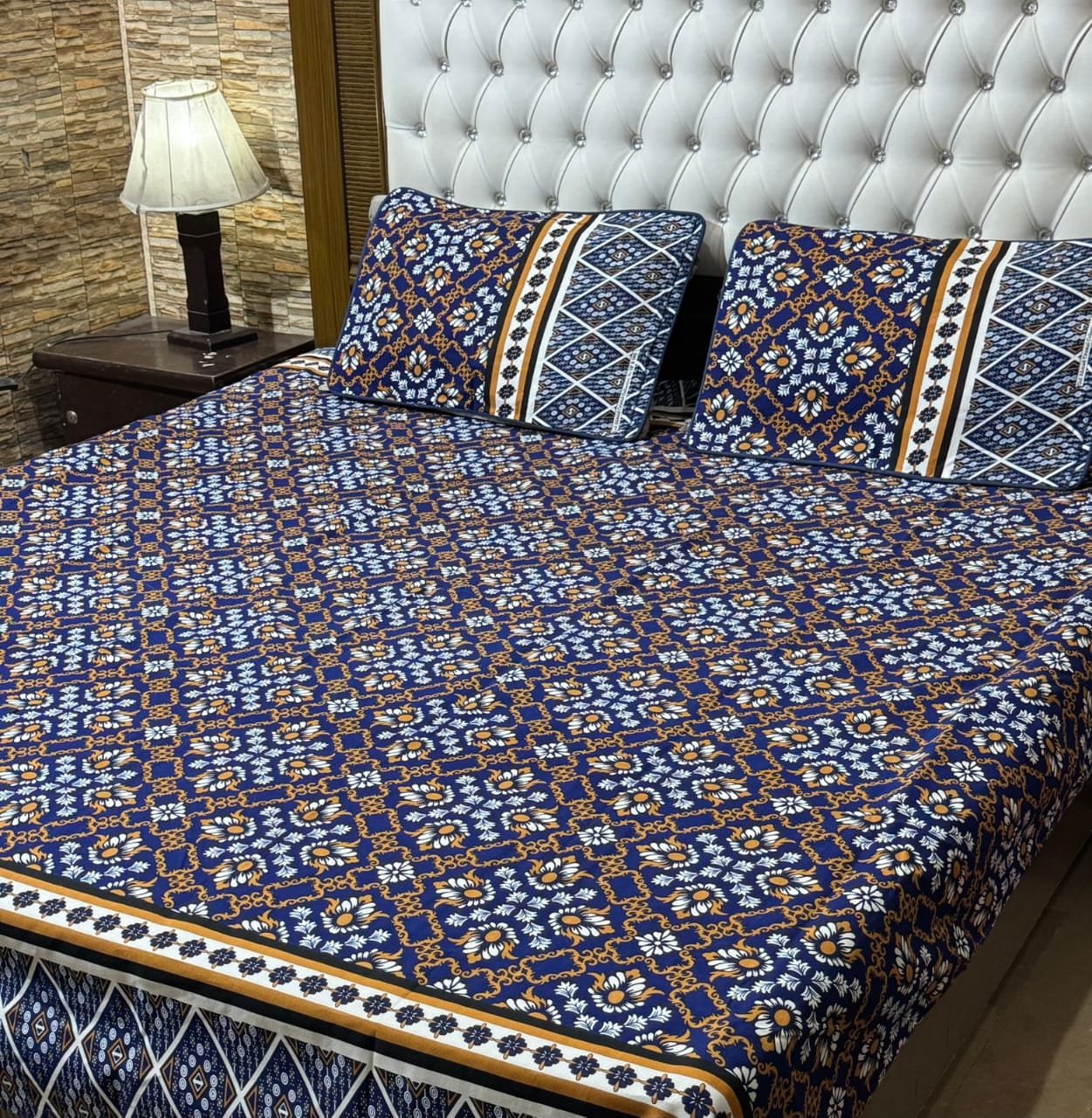 3D-cotton Bedsheets Ds no (1310)