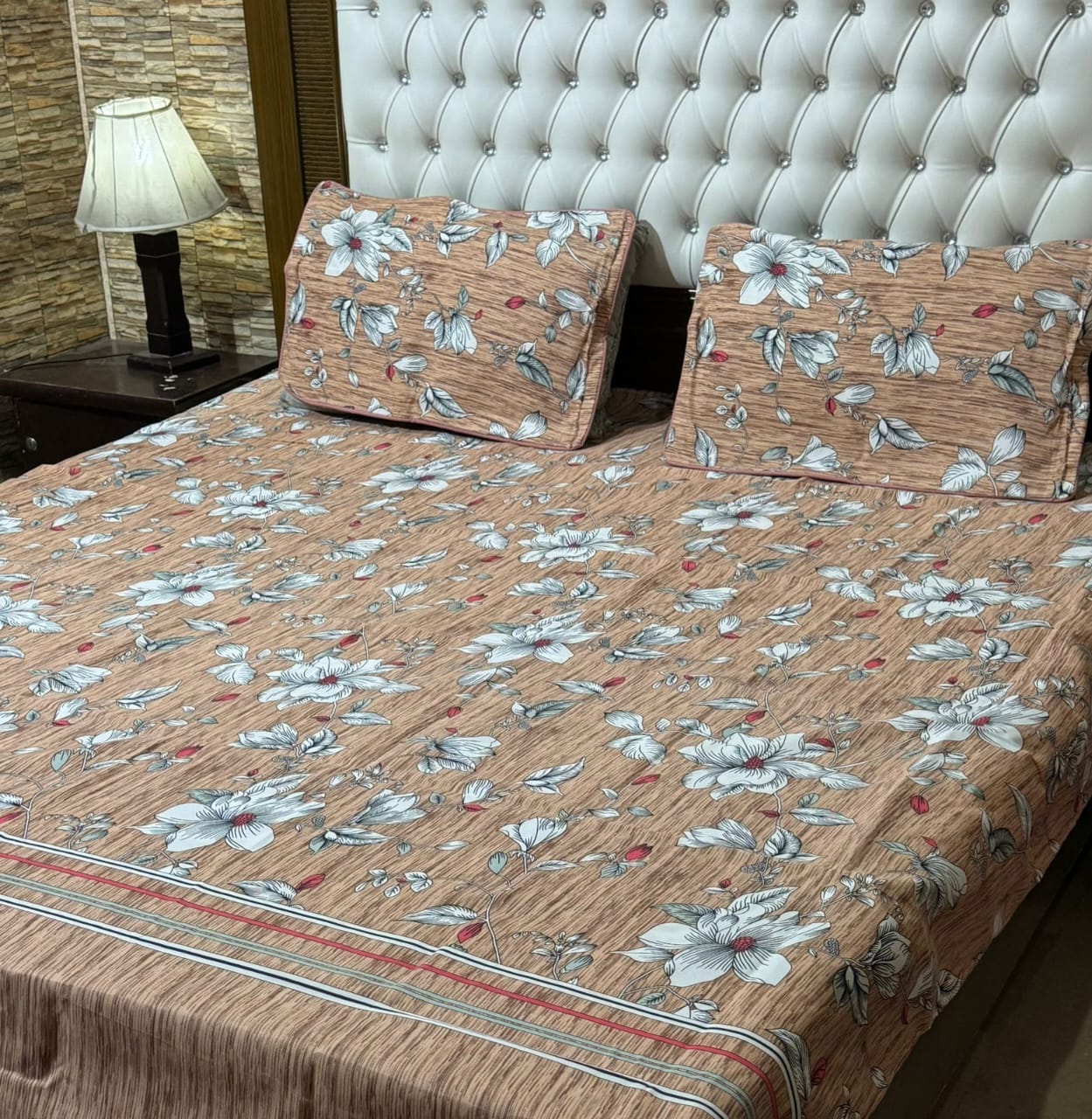 3D-cotton Bedsheets Ds no (1327)