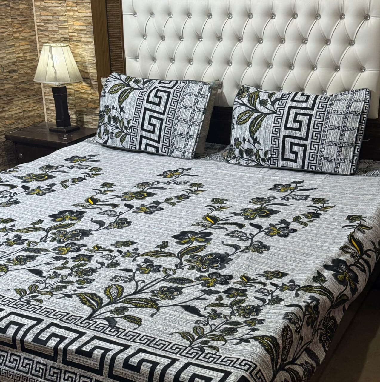 3D-cotton Bedsheets Ds no (1329)