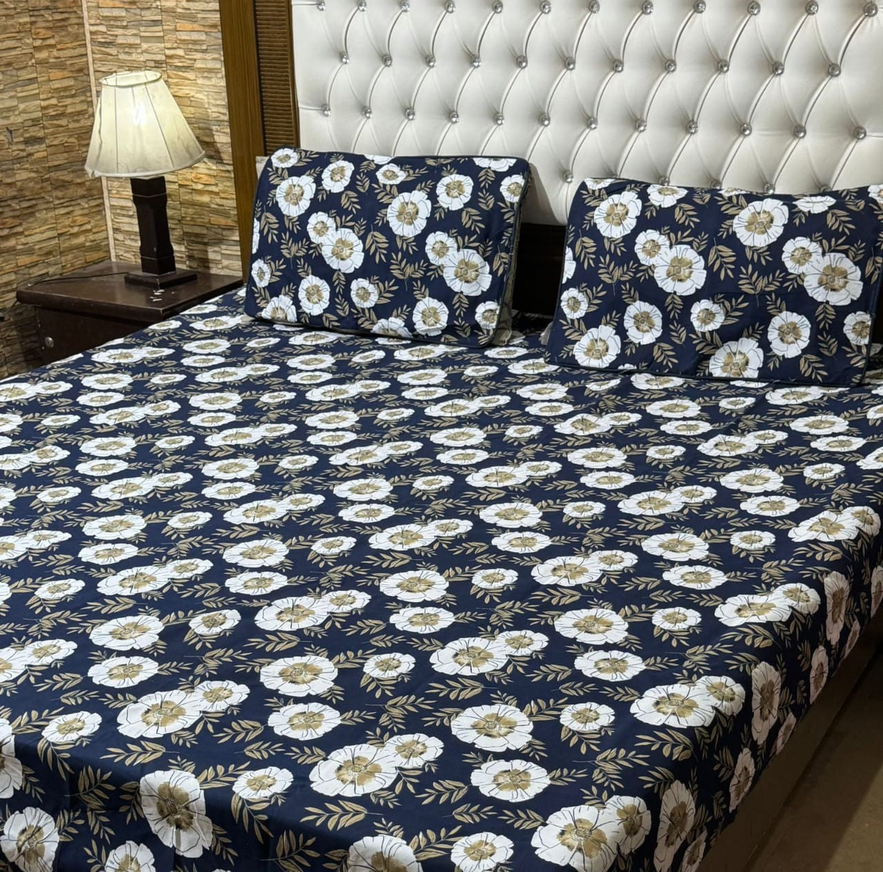 3D-cotton Bedsheets Ds no (1344)