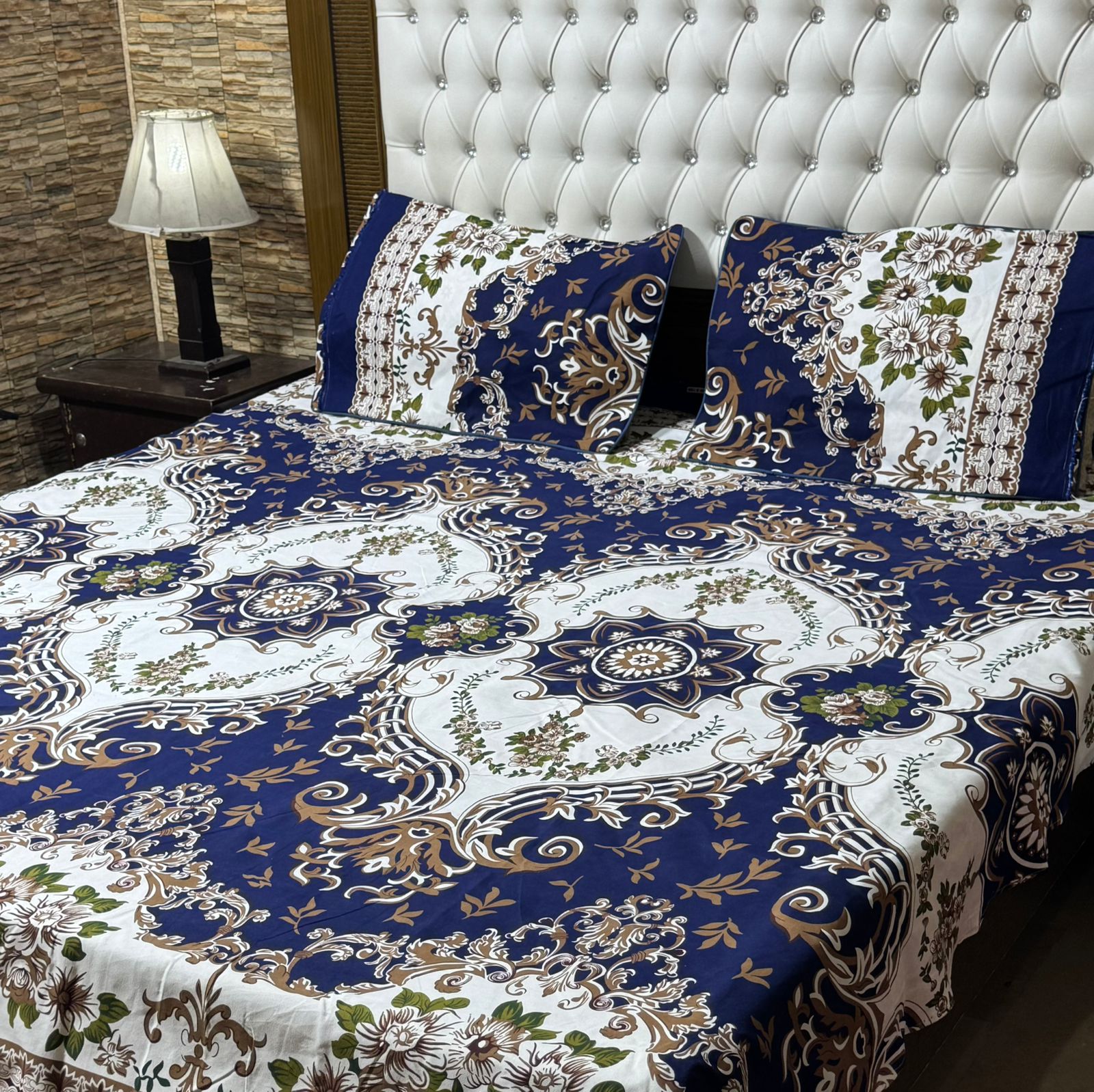 3D-cotton Bedsheets Ds no (1347)