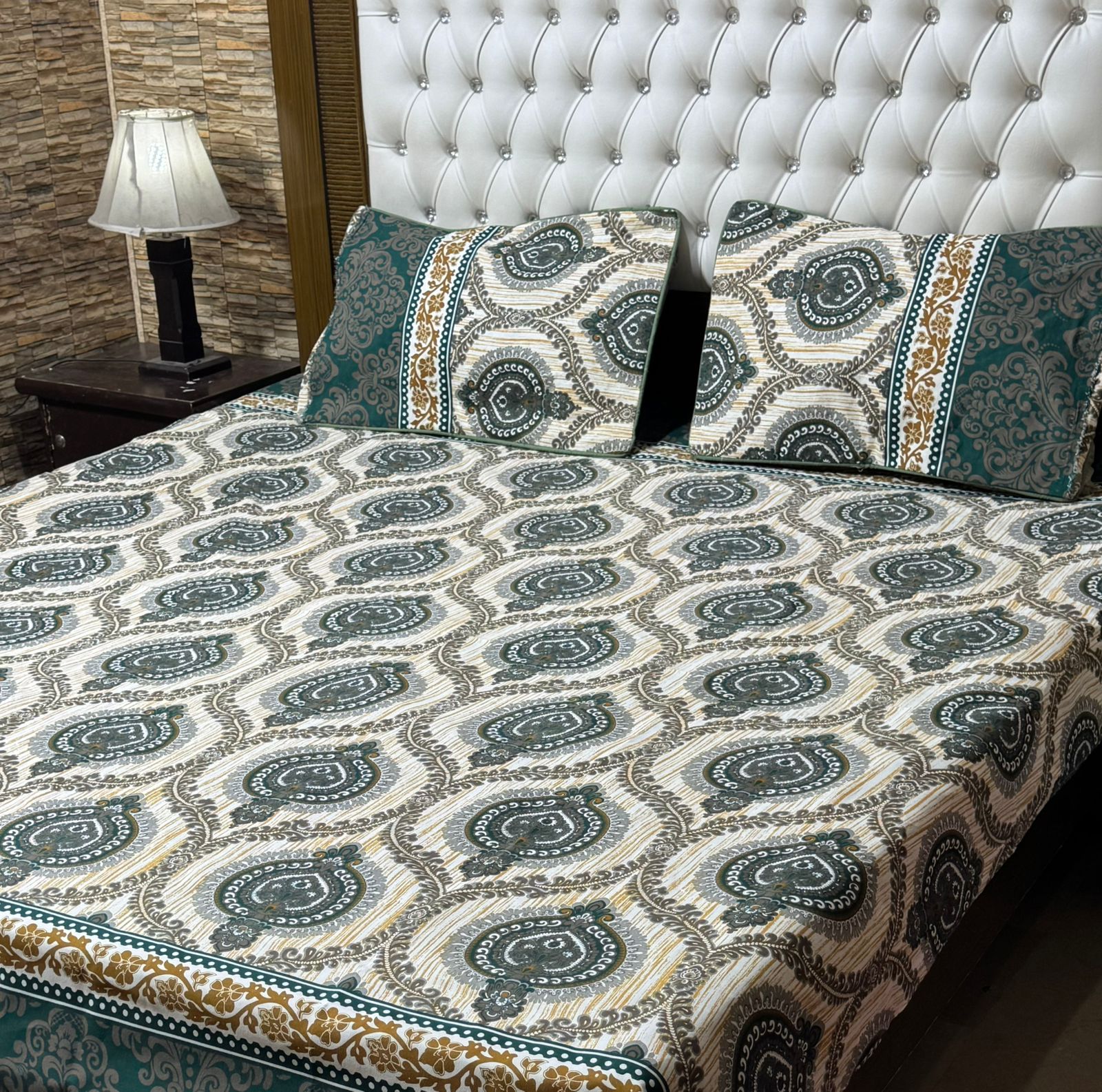 3D-cotton Bedsheets Ds no (1348)
