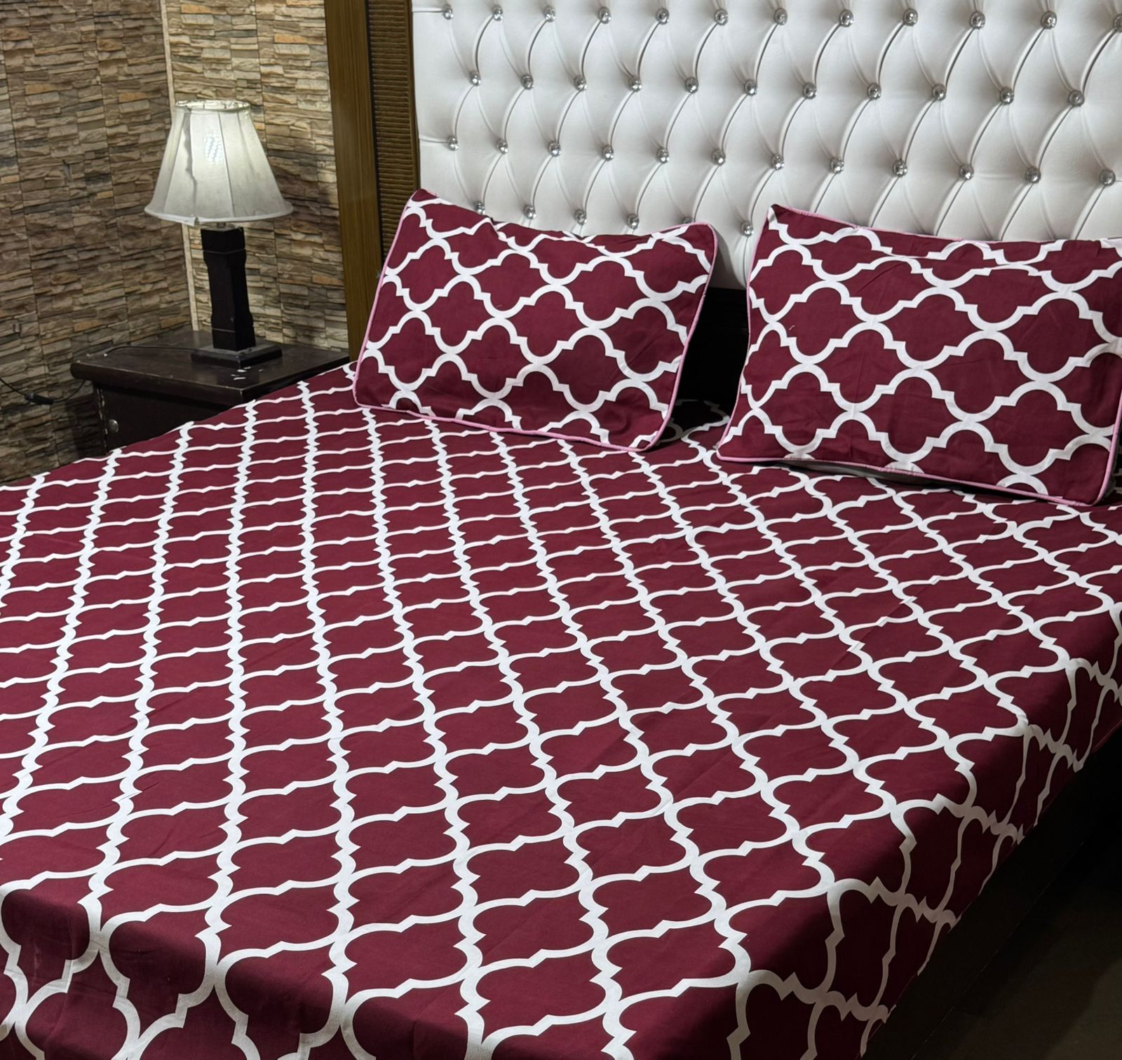 3D-cotton Bedsheets Ds no (1352)