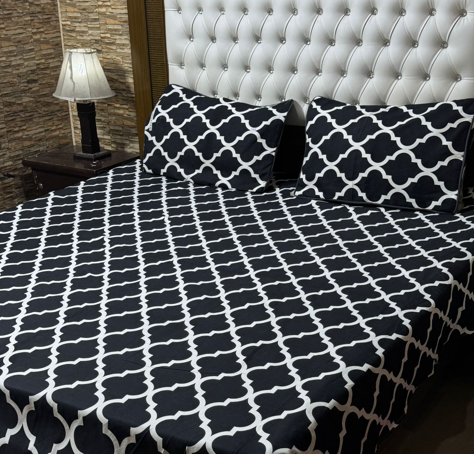3D-cotton Bedsheets Ds no (1351)