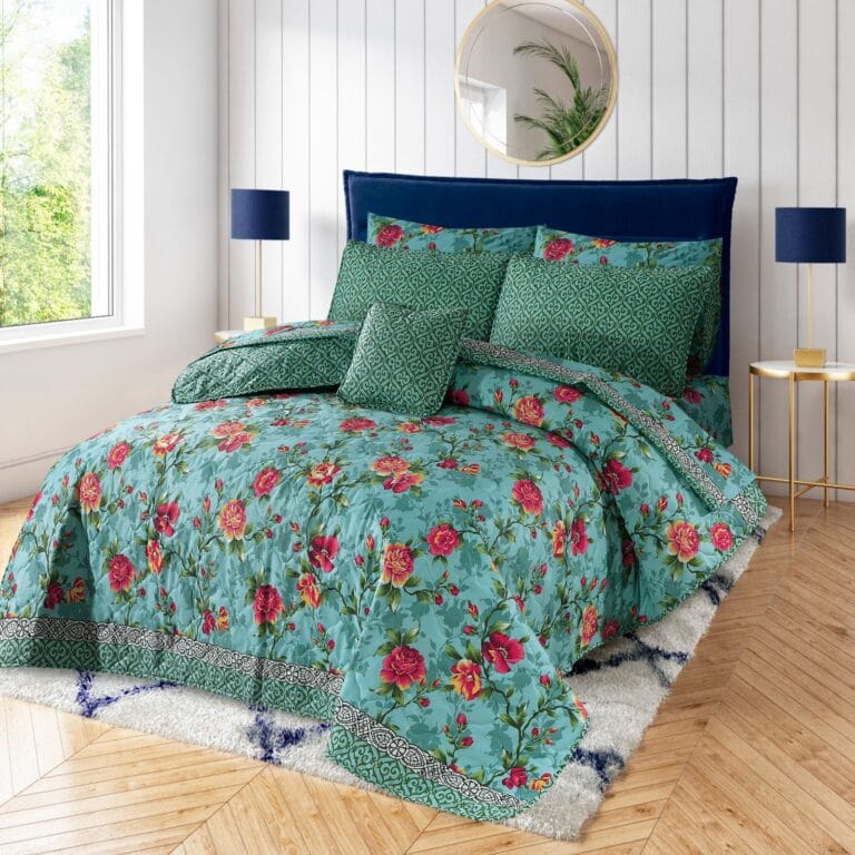 King Cotton Comfurter set 7pcs(Design MZk-257)