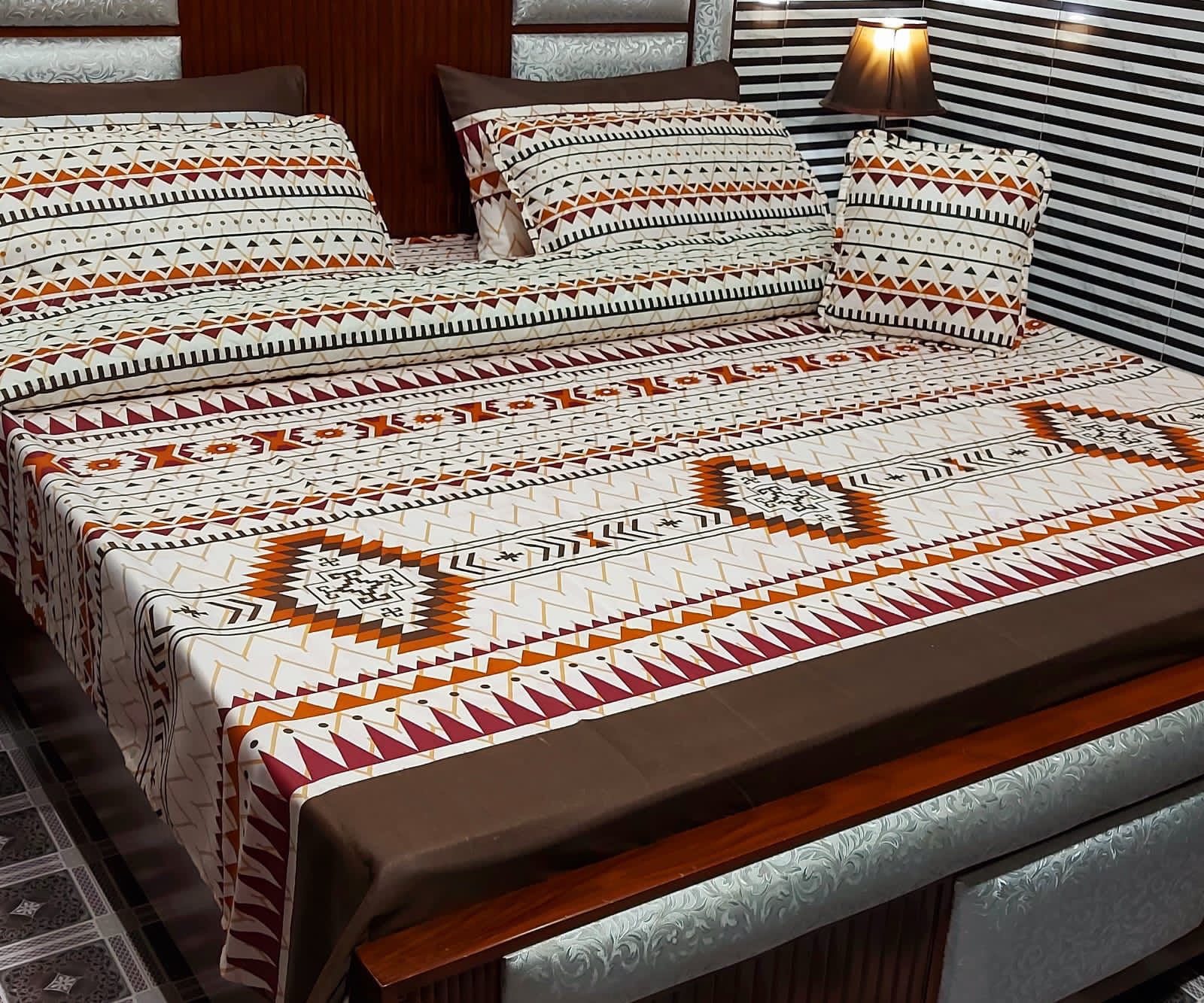 King Cotton Comfurter set 7pcs(Design MZk-255)
