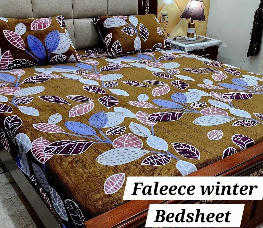 3PCS FLEES BEDSHEET (big box) DZN 8817