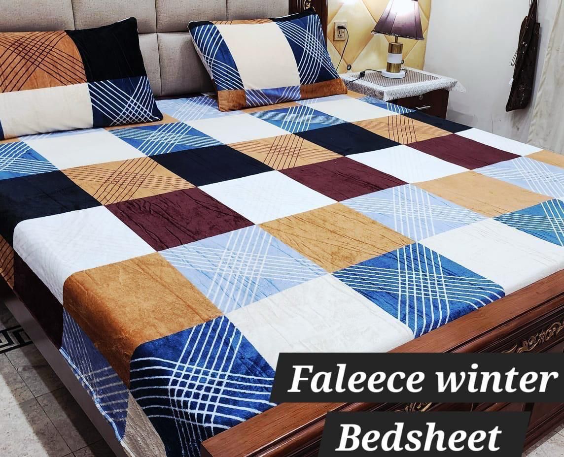 3PCS FLEES BEDSHEET (big box) DZN 8816