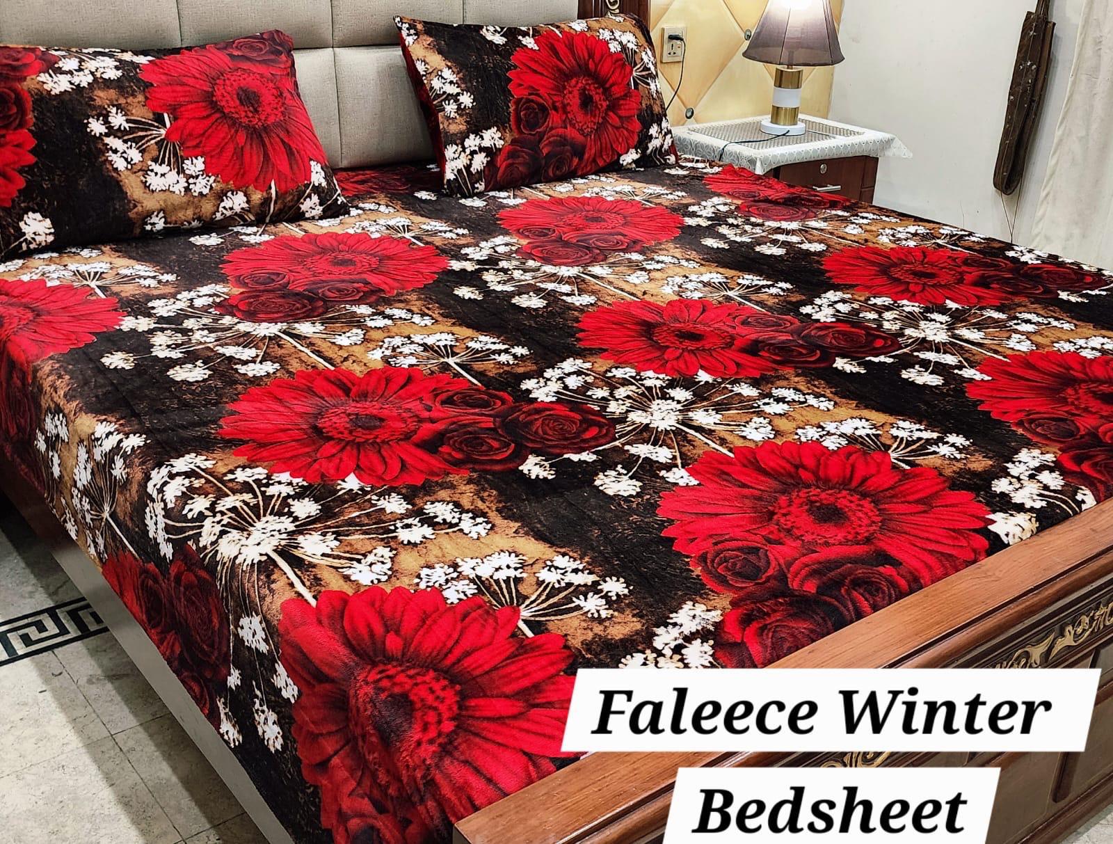 3PCS FLEES BEDSHEET (big box) DZN 8843