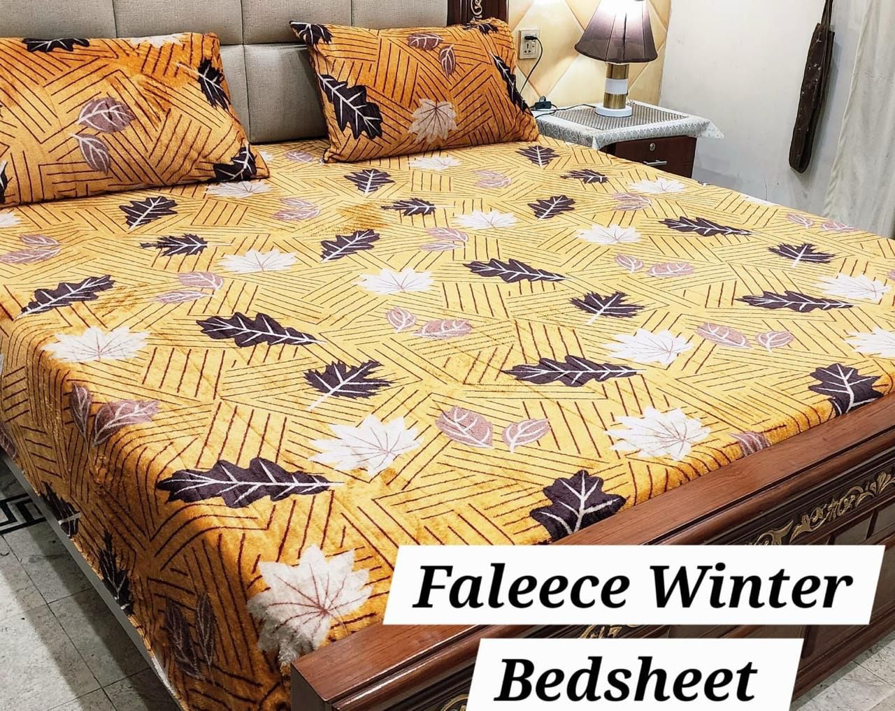 3PCS FLEES BEDSHEET (big box) DZN 8833