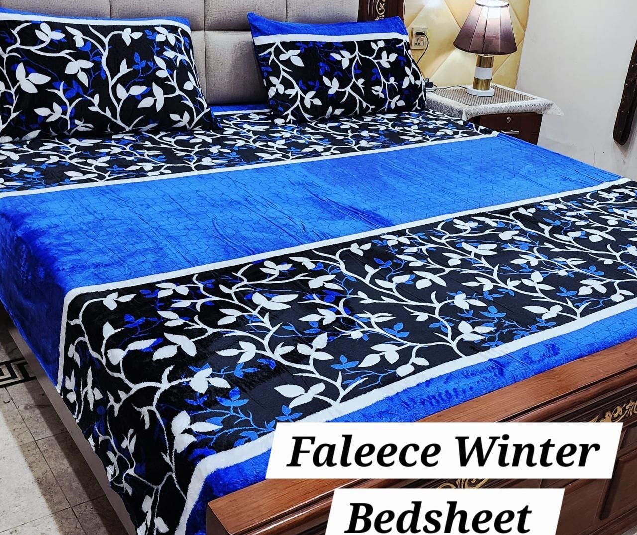3PCS FLEES BEDSHEET (big box) DZN 8826