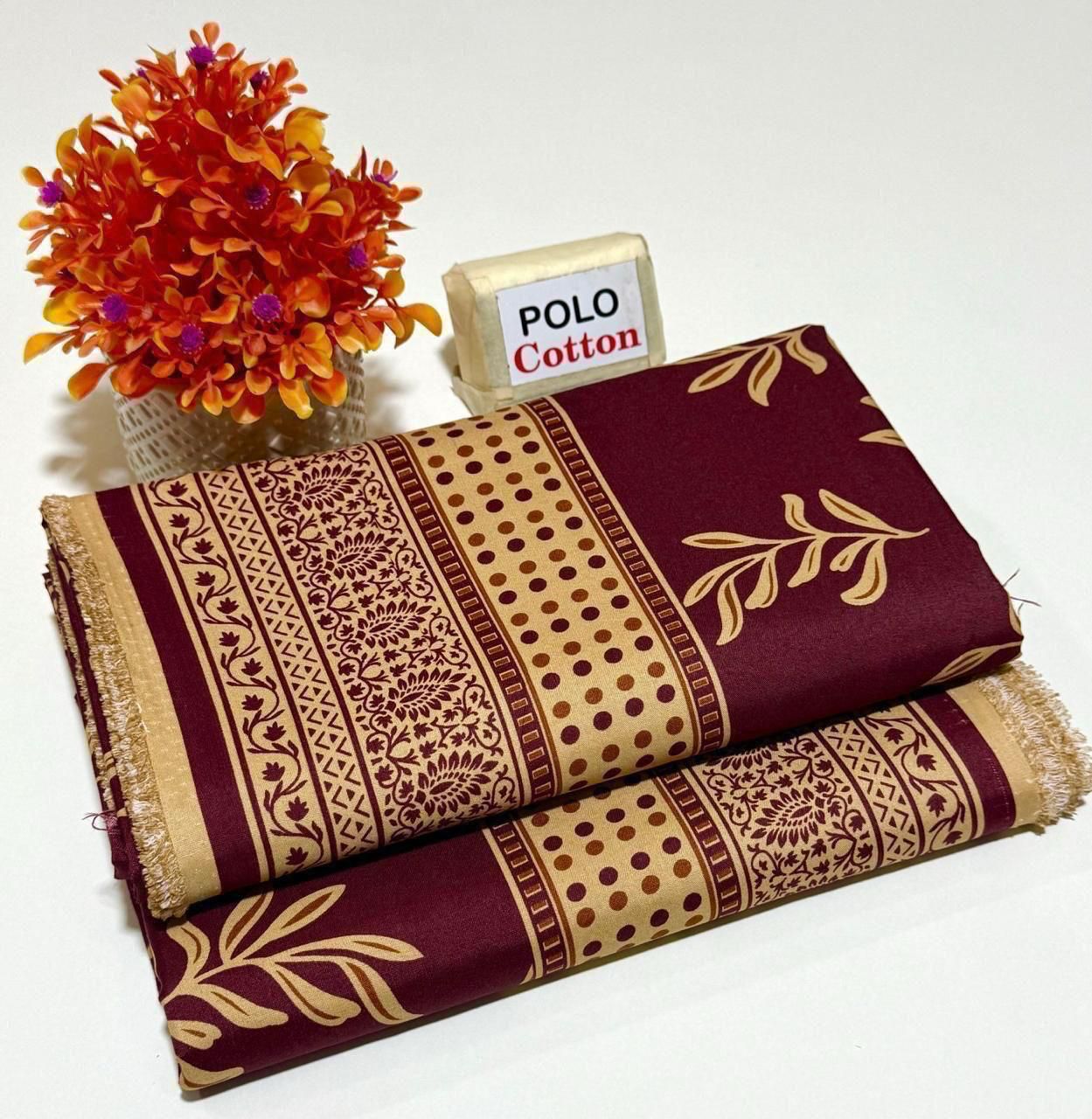 2PC Cotton Suite Digital Print (DZN-12194)