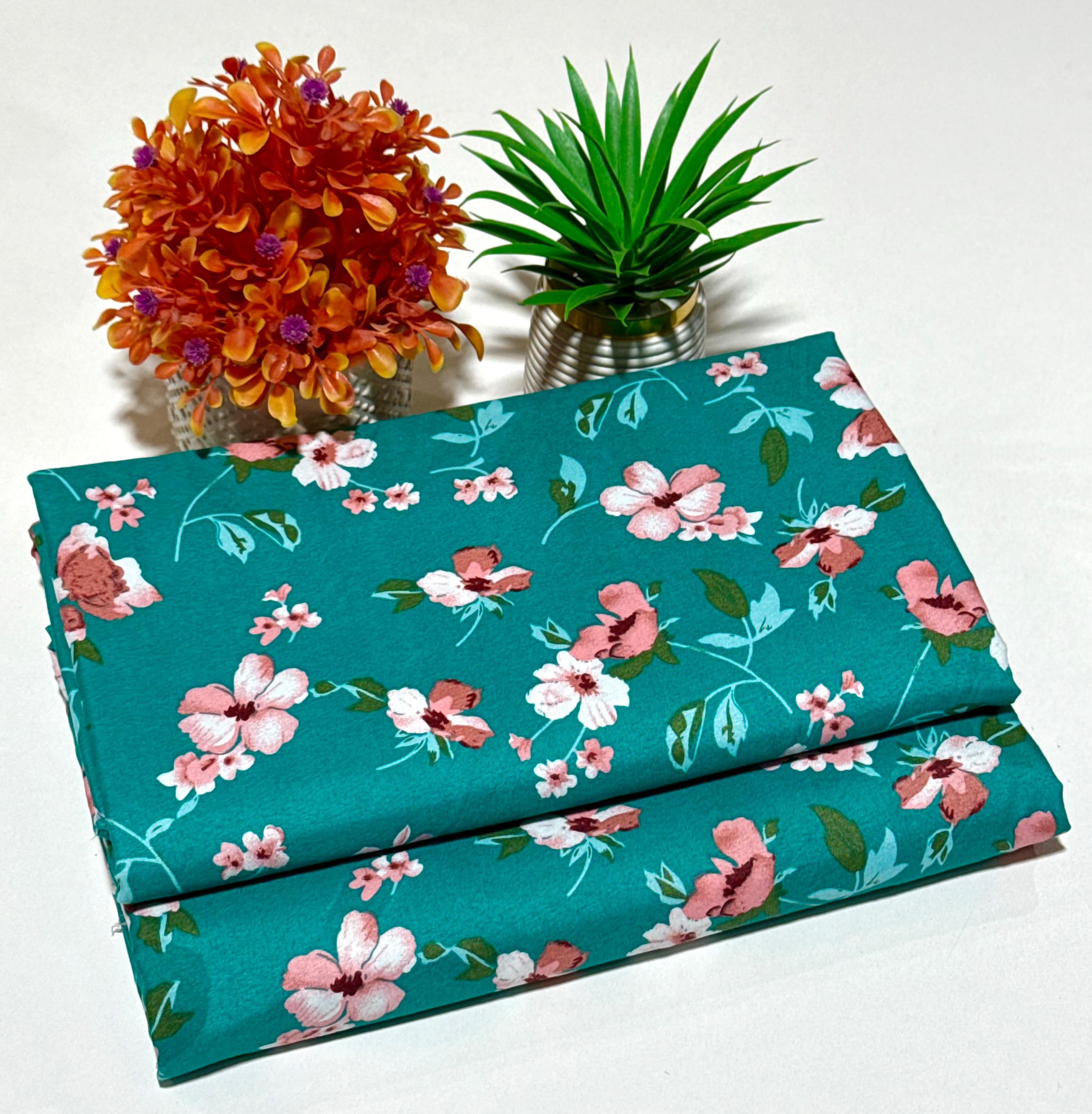 2PC Cotton Suite Digital Print (DZN-12134)