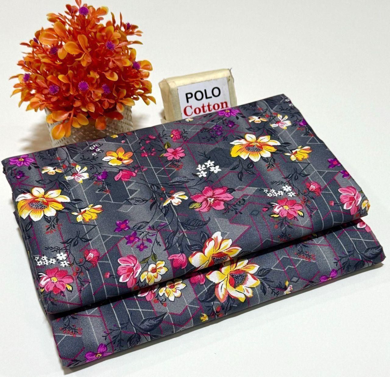 2PC Cotton Suite Digital Print (DZN-12131)