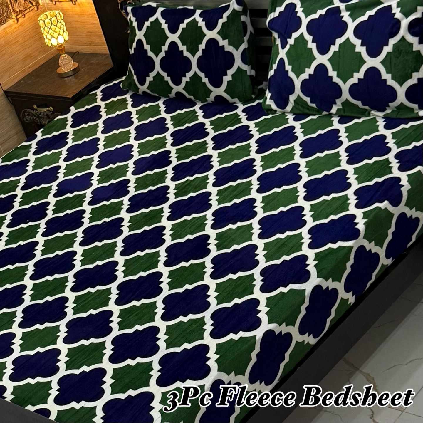 3PCS FLEES BEDSHEET (big box) DZN 8870