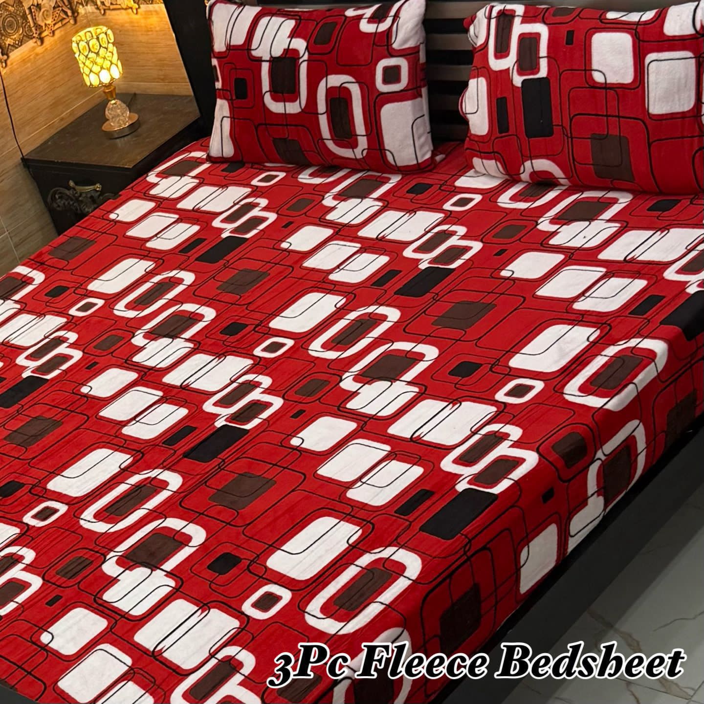 3PCS FLEES BEDSHEET (big box) DZN 8871