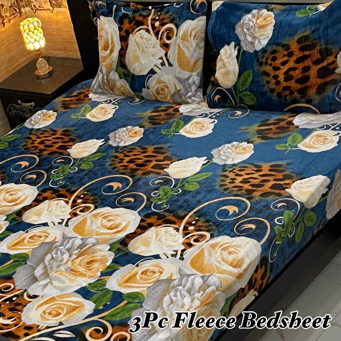 3PCS FLEES BEDSHEET (big box) DZN 8875
