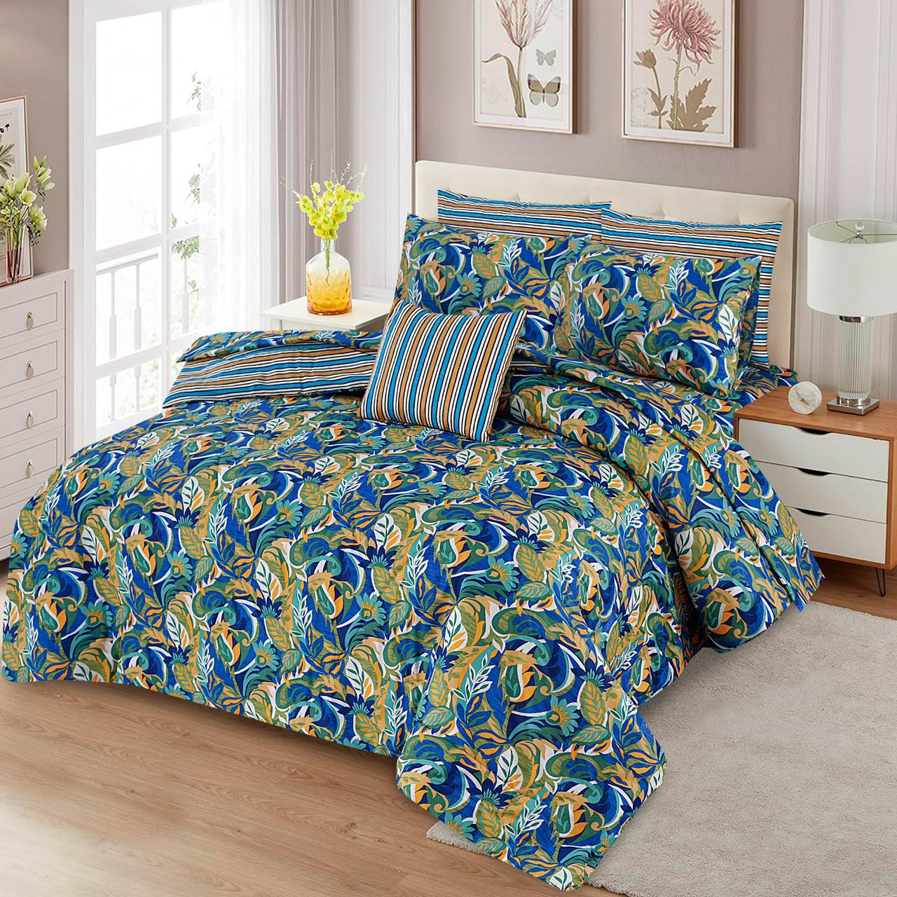 7 pcs Comforter Set(Design MZk-321)