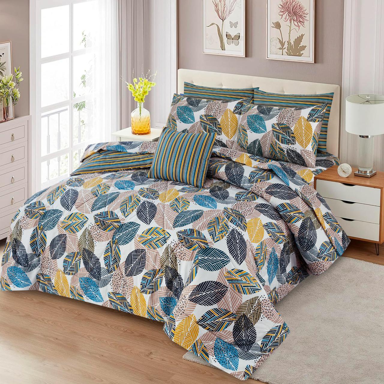 7 pcs Comforter Set(Design MZk-320)