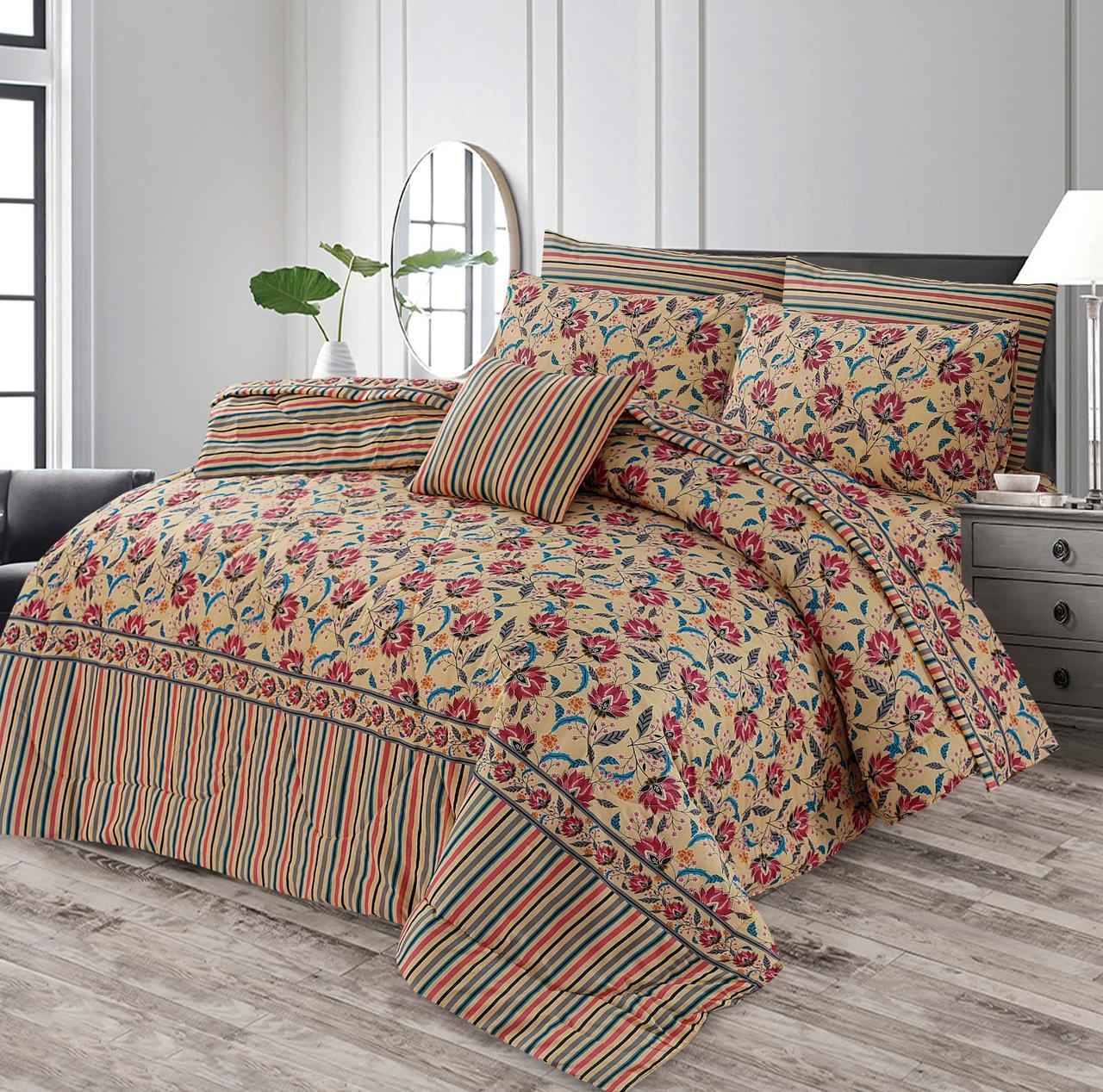 7 pcs Comforter Set(Design MZk-319)