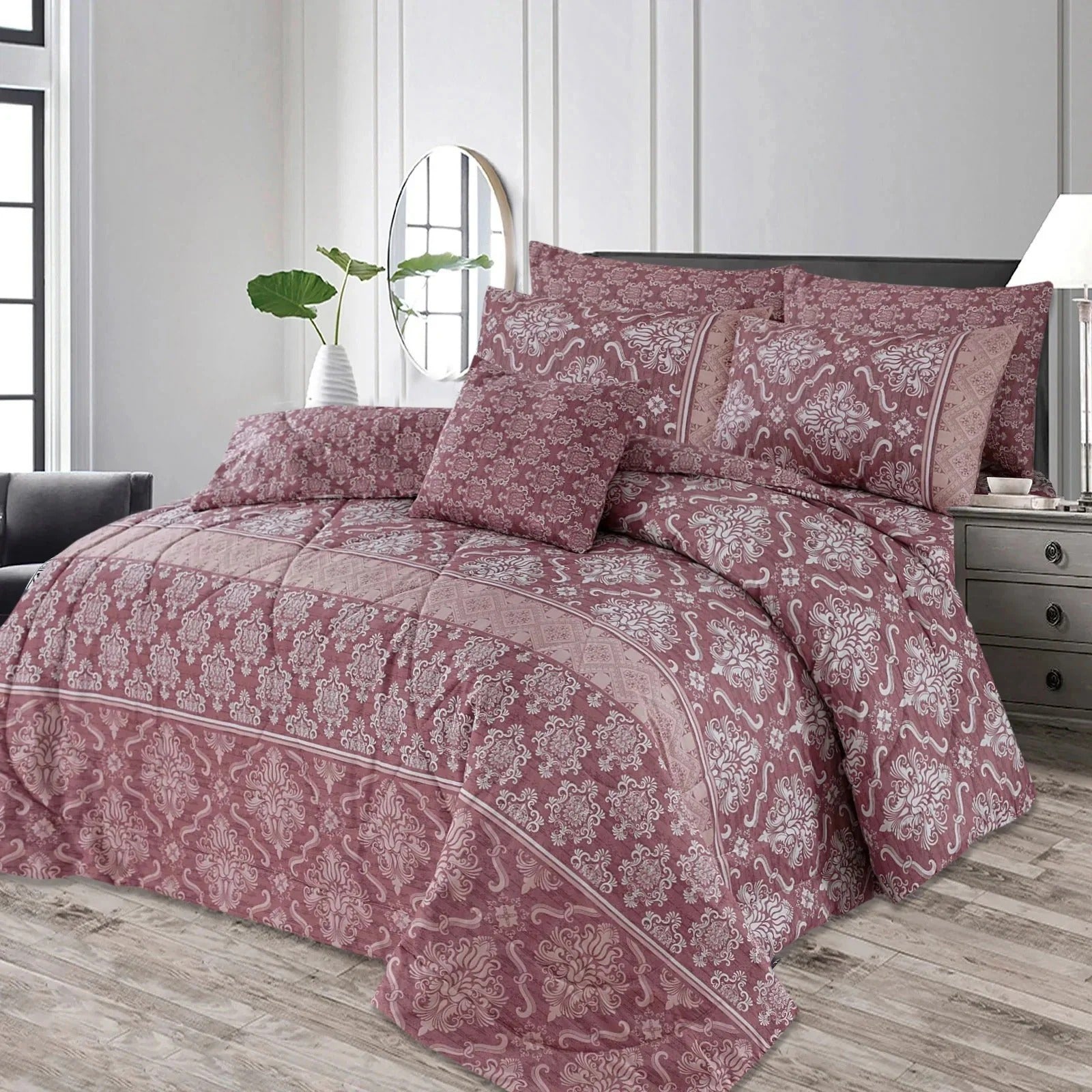 7 pcs Comforter Set(Design MZk-311)