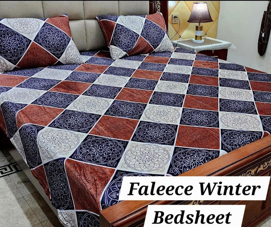 3PCS FLEES BEDSHEET (big box) DZN 8887