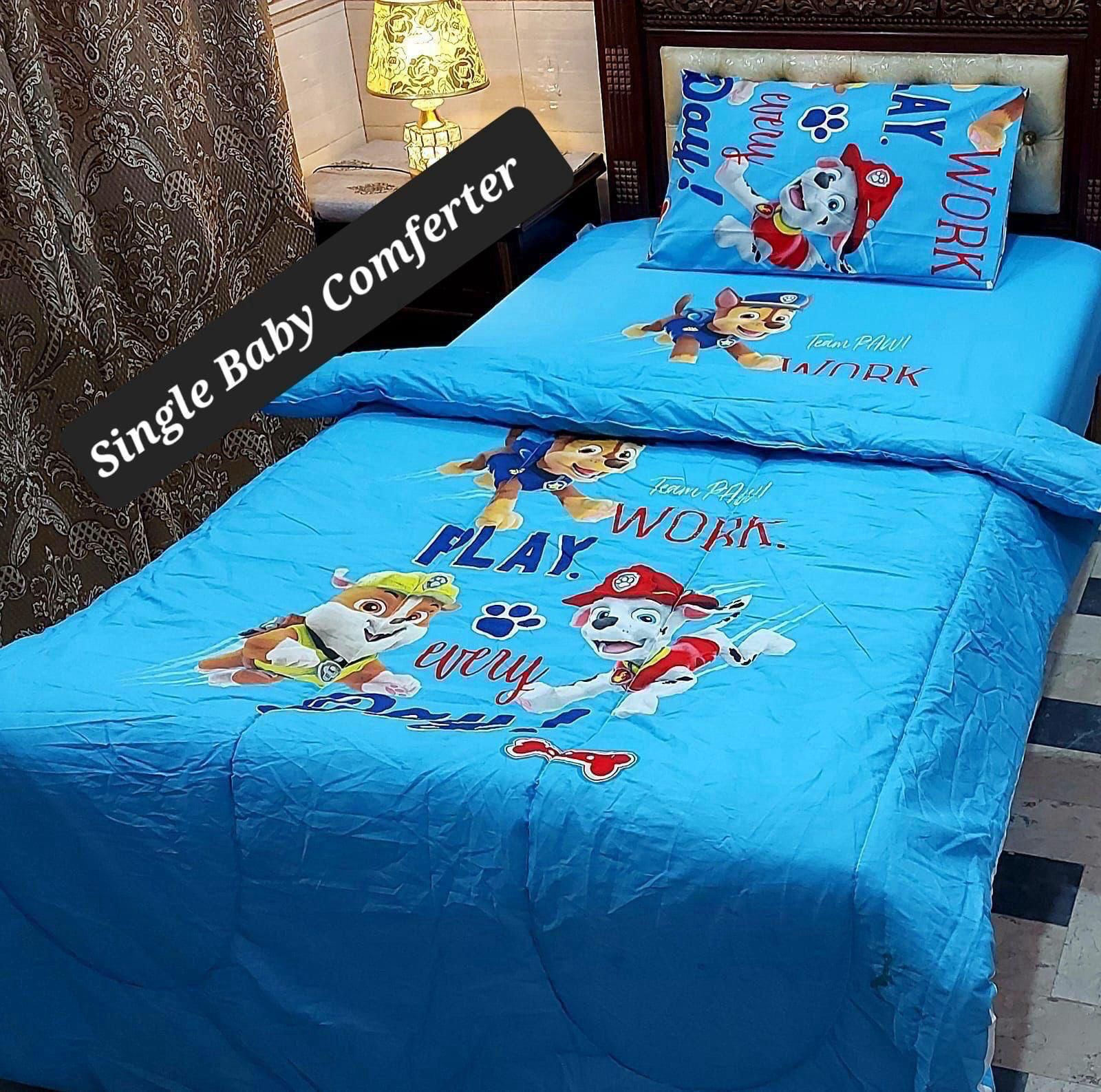 3 PCs Single Kids Comforter Set