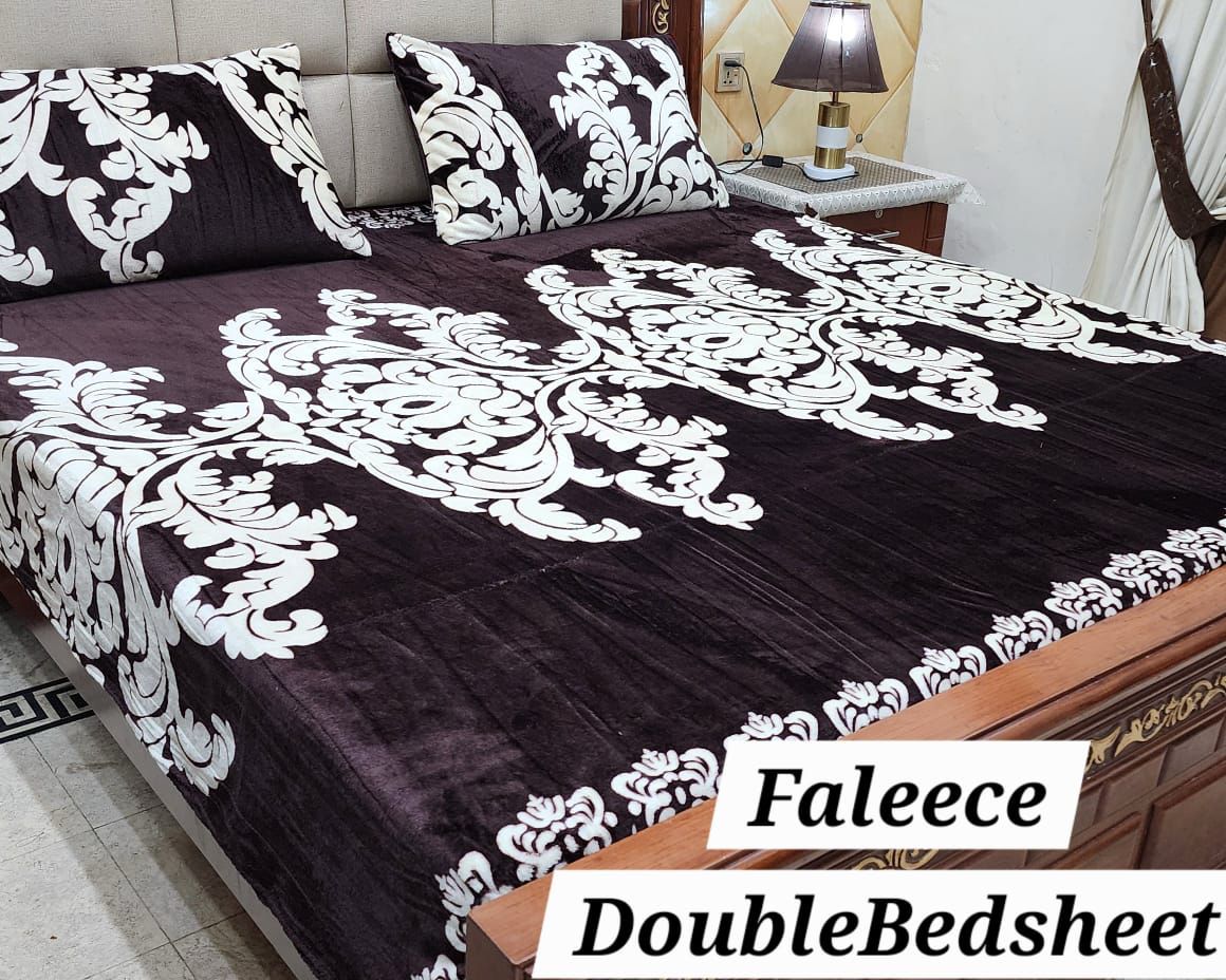 3PCS FLEES BEDSHEET (big box) DZN 8898