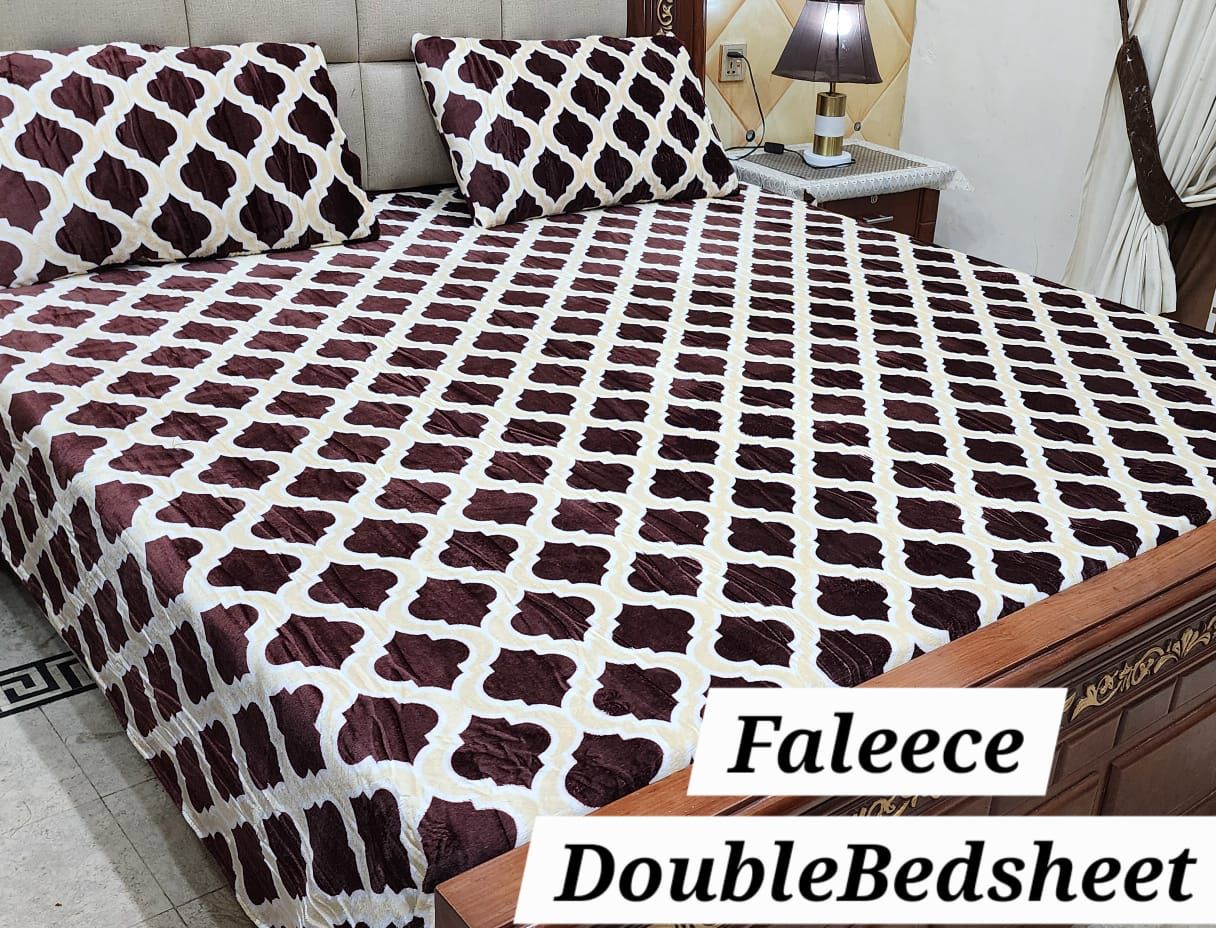 3PCS FLEES BEDSHEET (big box) DZN 8896