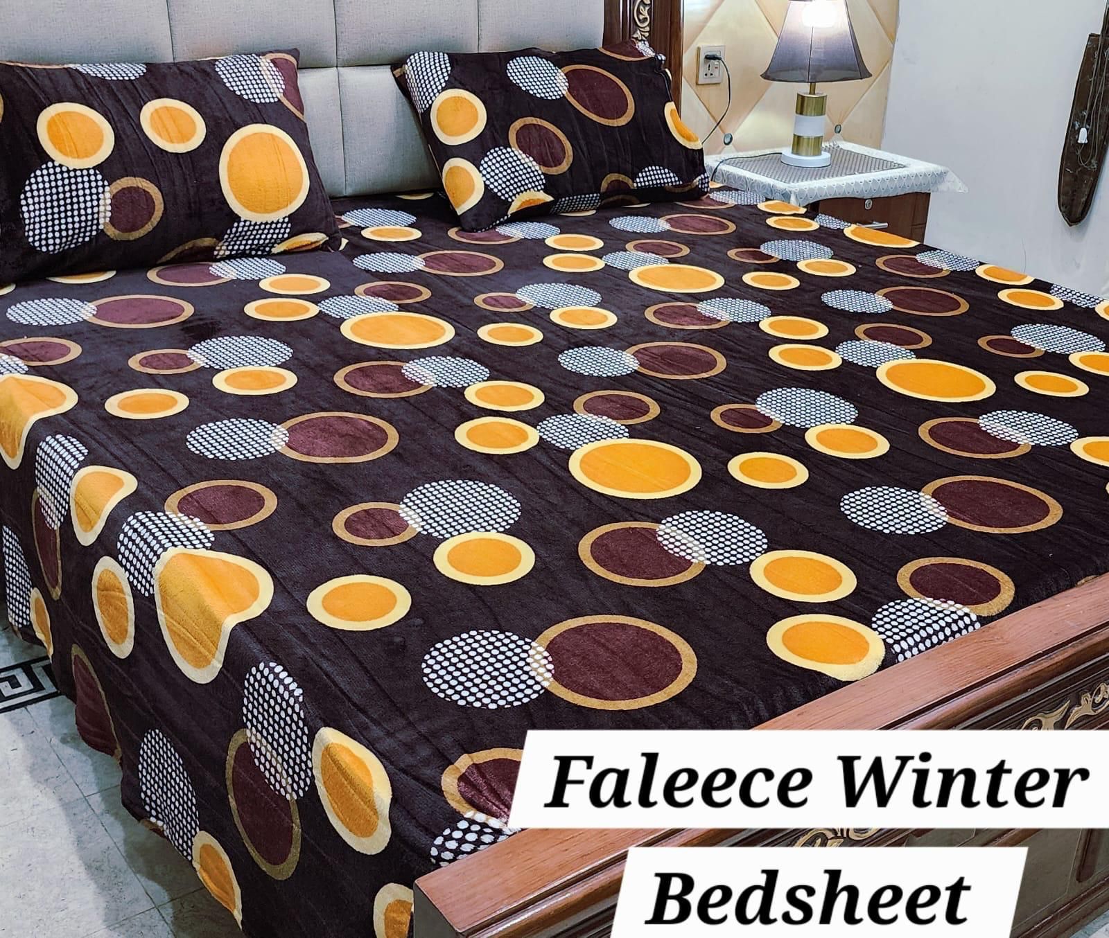 3PCS FLEES BEDSHEET (big box) DZN 8895