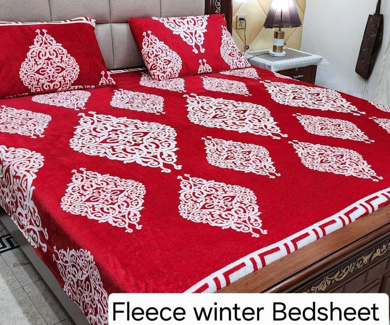 3PCS FLEES BEDSHEET (big box) DZN 8894