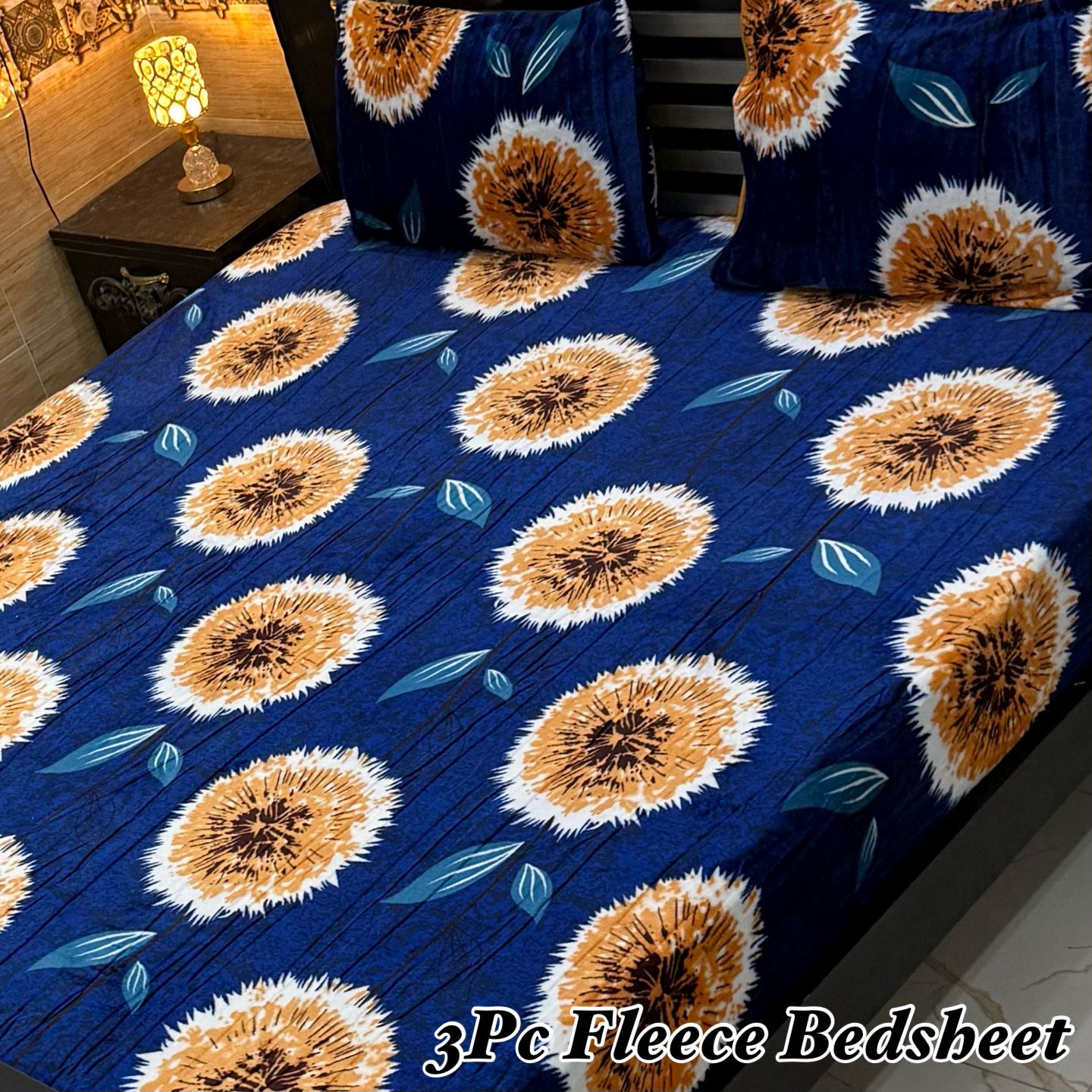 3PCS FLEES BEDSHEET (big box) DZN 8892