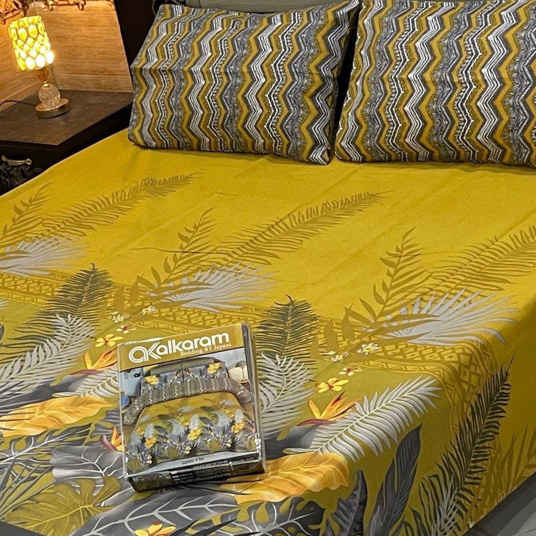 PRINTED PURE COTTON BEDSHEET ( DZN ) 6058