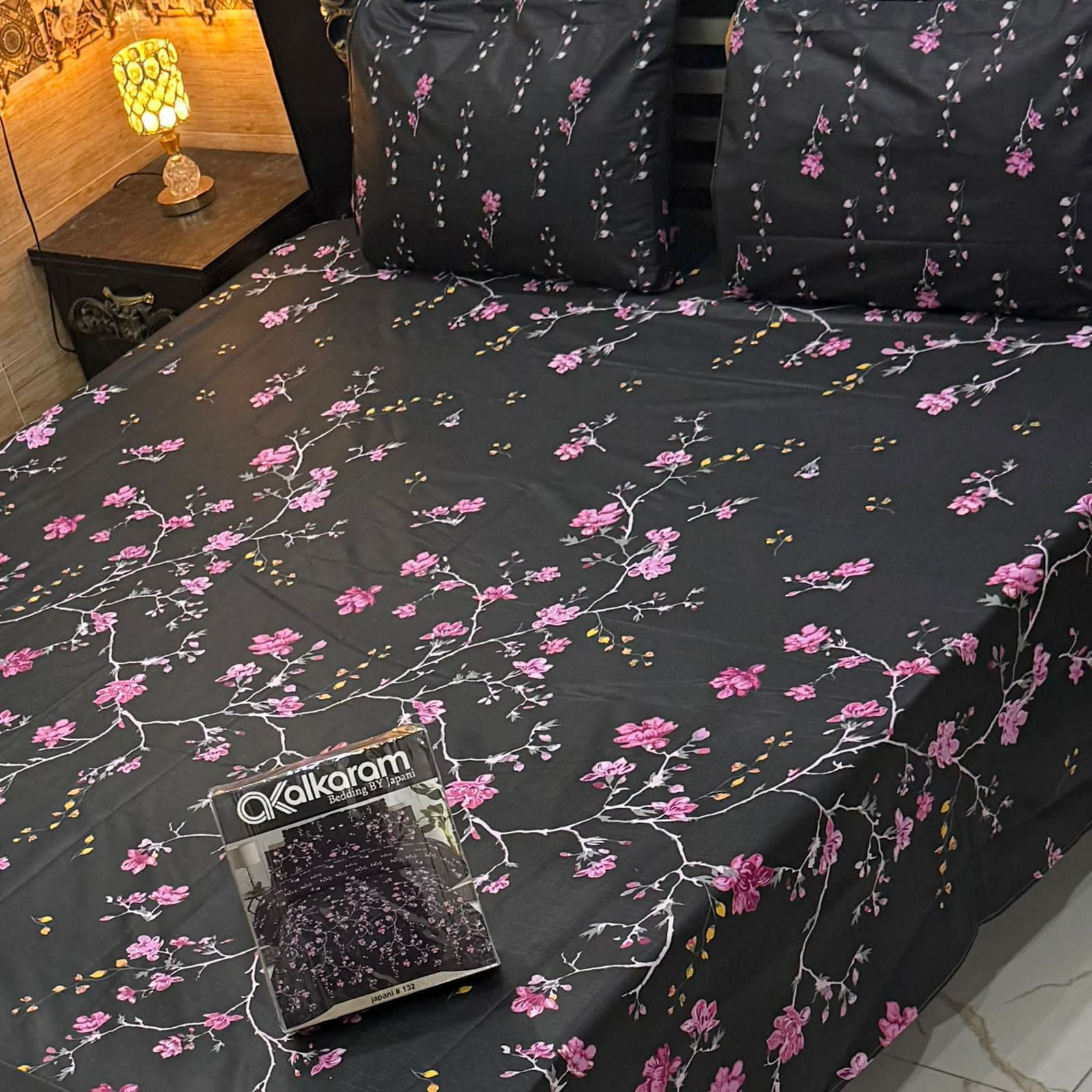 PRINTED PURE COTTON BEDSHEET ( DZN ) 6072