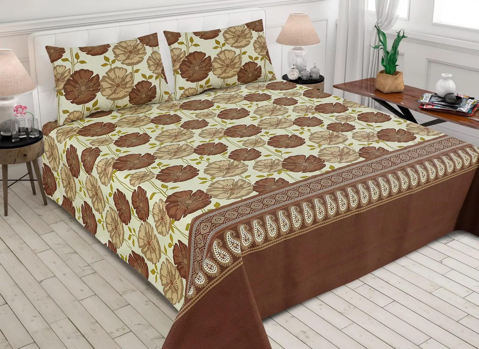 PRINTED PURE COTTON BEDSHEET ( DZN ) 6029