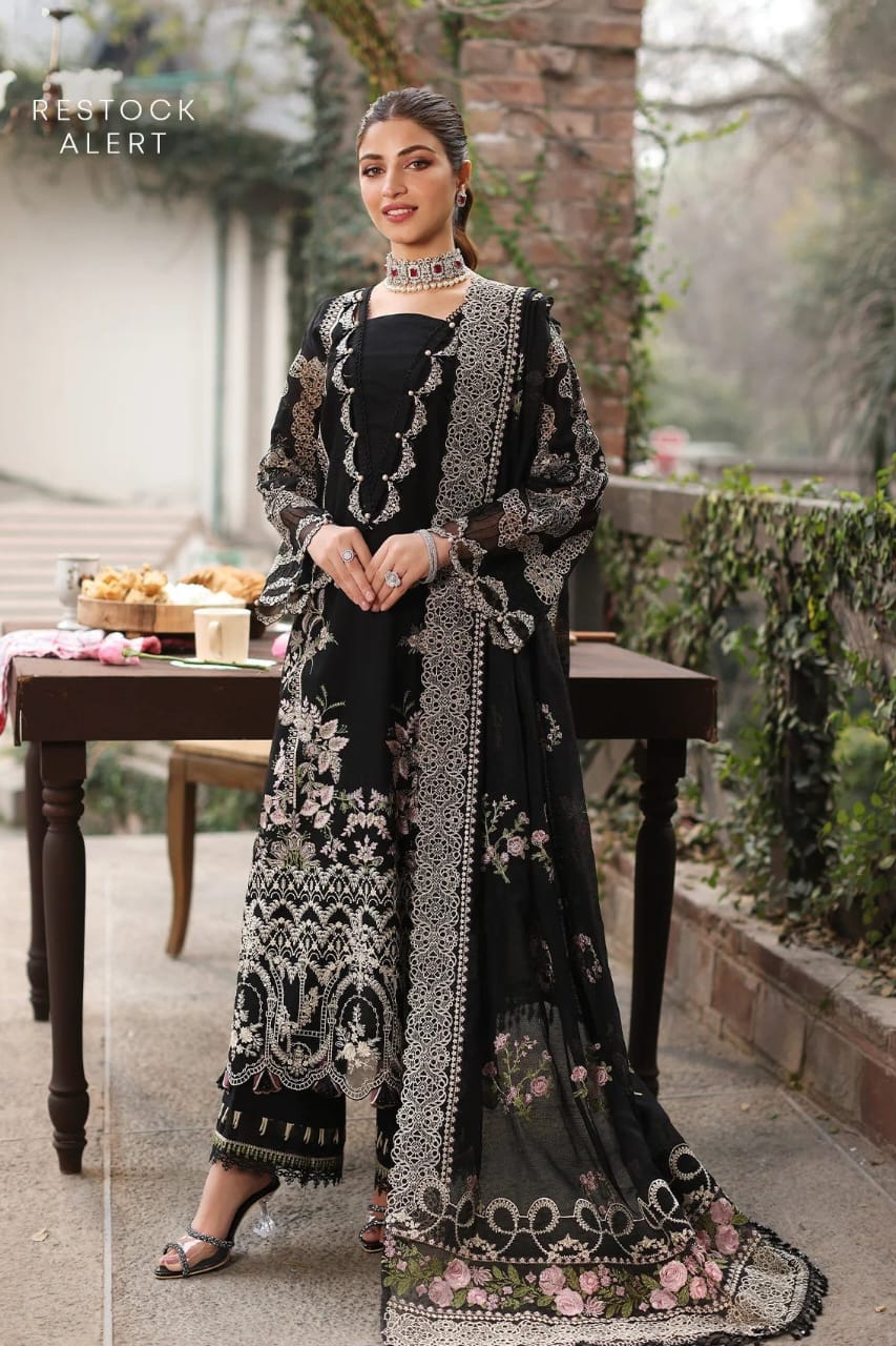 KAHF | NOOR | UNSTITCHED LAWN 3PC